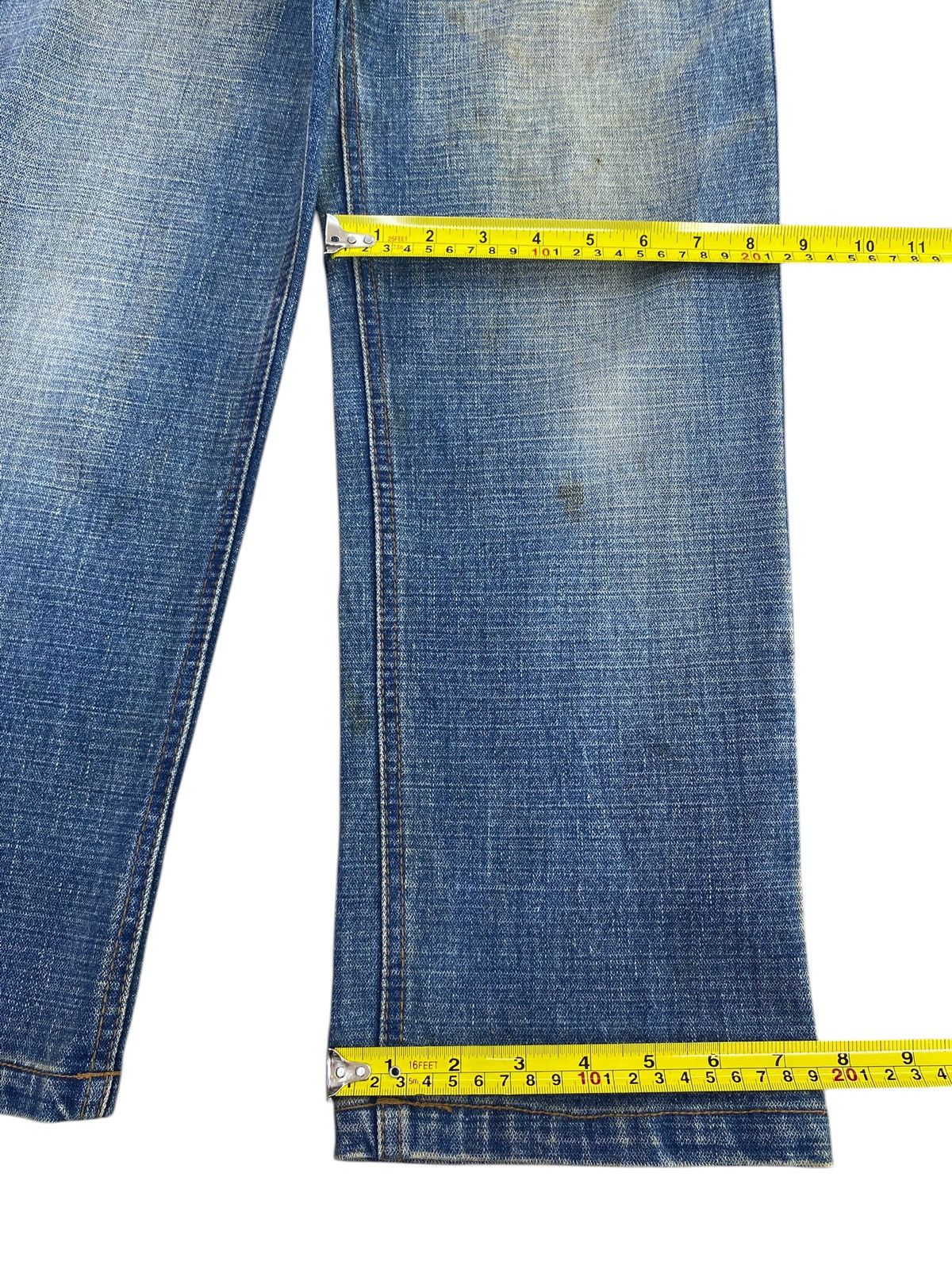 Japanese Brand Barcedons Japanese Brand Mud Faded Wash Style Loose Jeans Size US 30 / EU 46 - 8 Thumbnail