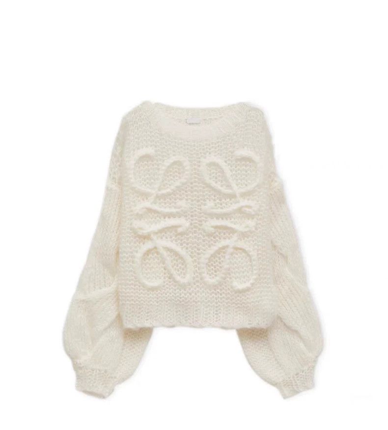 Loewe LOEWE A horsehair sweater Size XS / US 0-2 / IT 36-38 - 1 Thumbnail