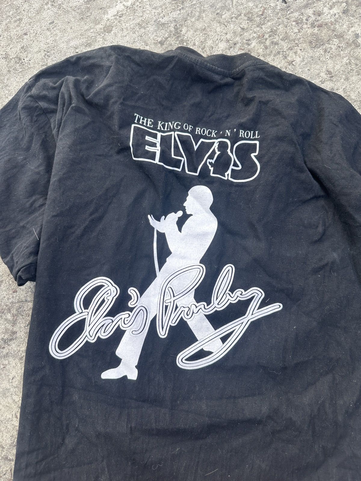 Band Tees Vintage Elvis 90s T-shirt Bands Tees Streetwear USA XL Rock Size US XL / EU 56 / 4 - 3 Thumbnail
