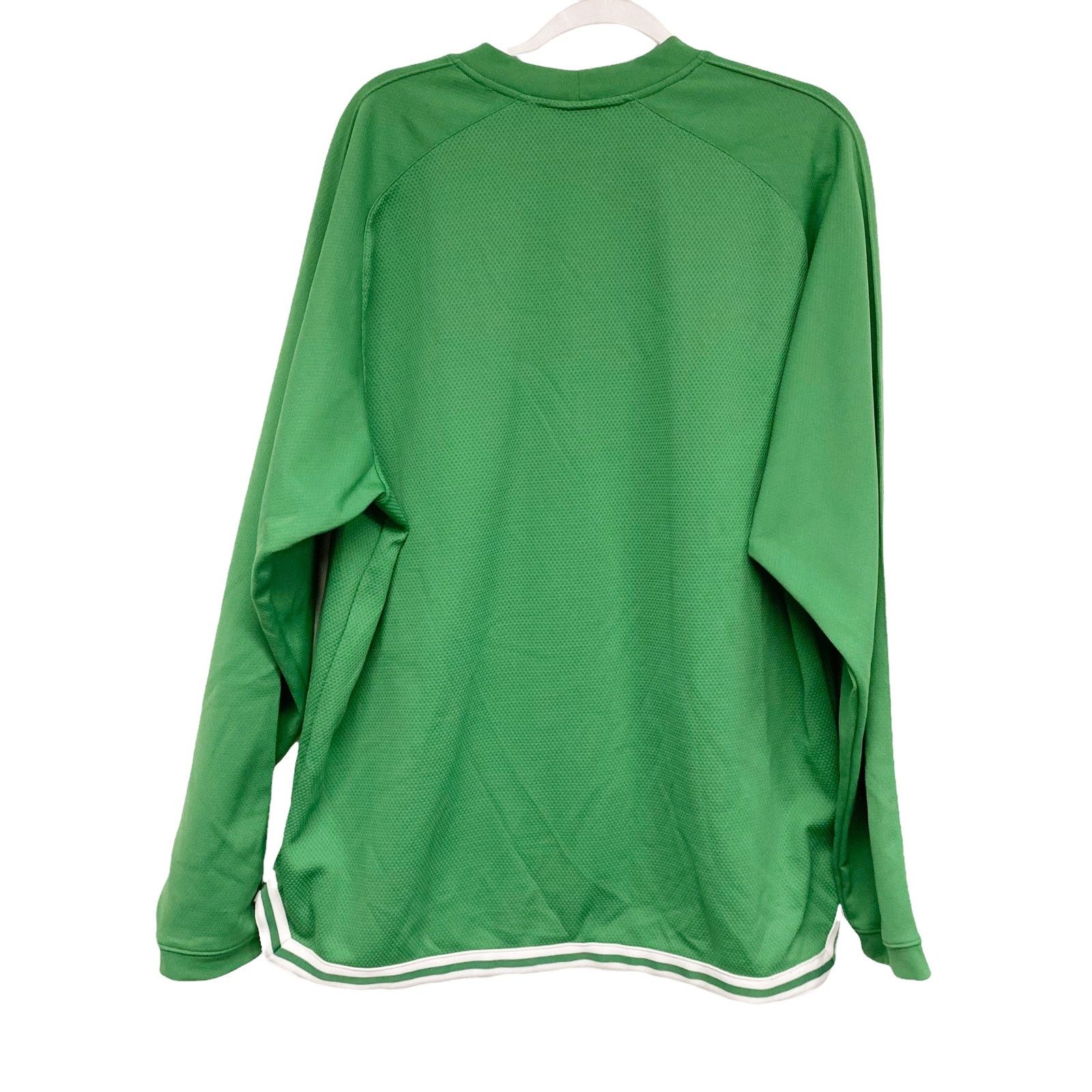 Nike Vintage Y2K Nike Swoosh Team Long Sleeve Shooting Jersey Size US XL / EU 56 / 4 - 4 Thumbnail