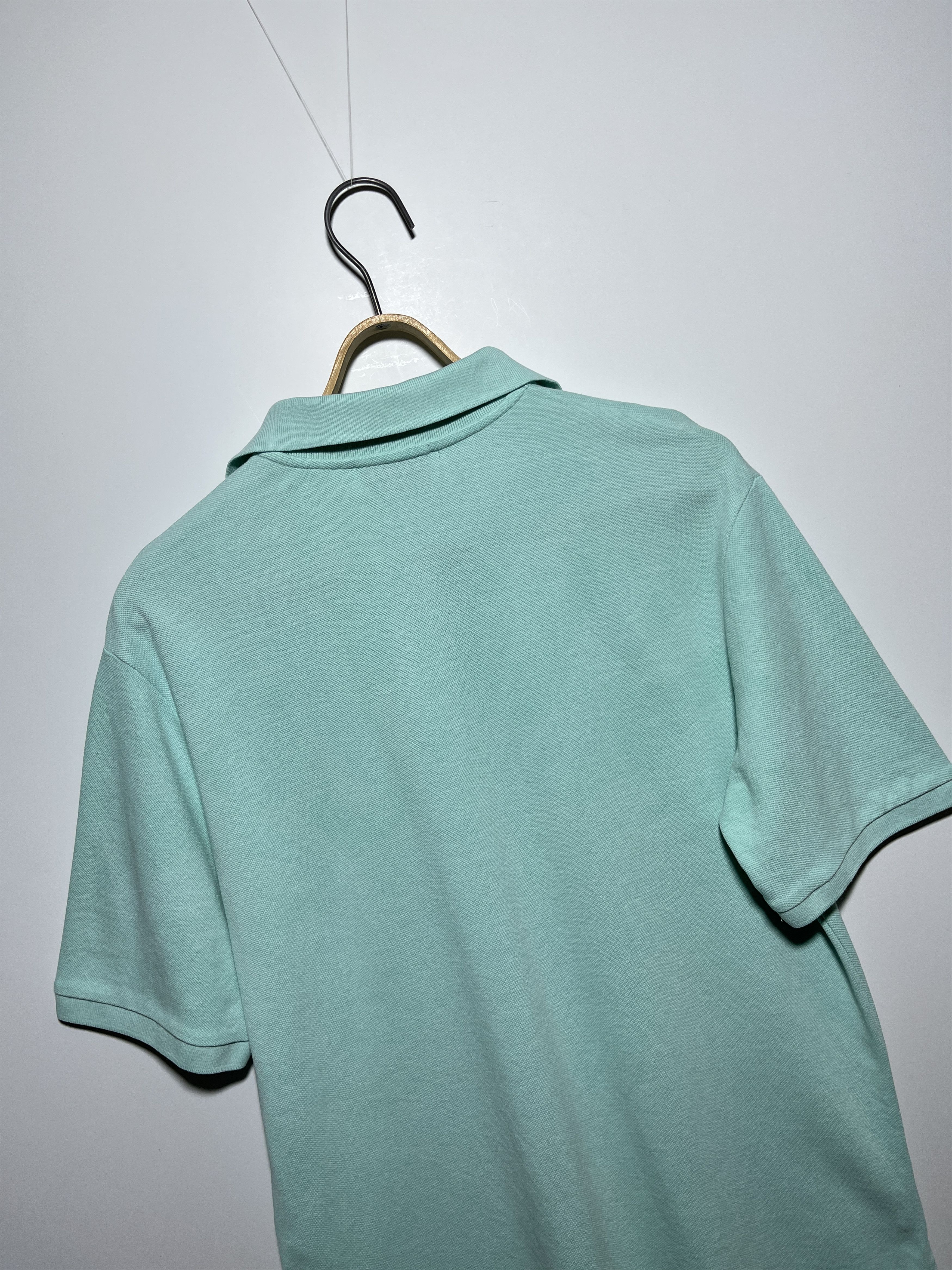 Vintage × Yves Saint Laurent Vintage Yves Saint Laurent Pour Homme Turquoise Polo Shirt Size US L / EU 52-54 / 3 - 6 Thumbnail