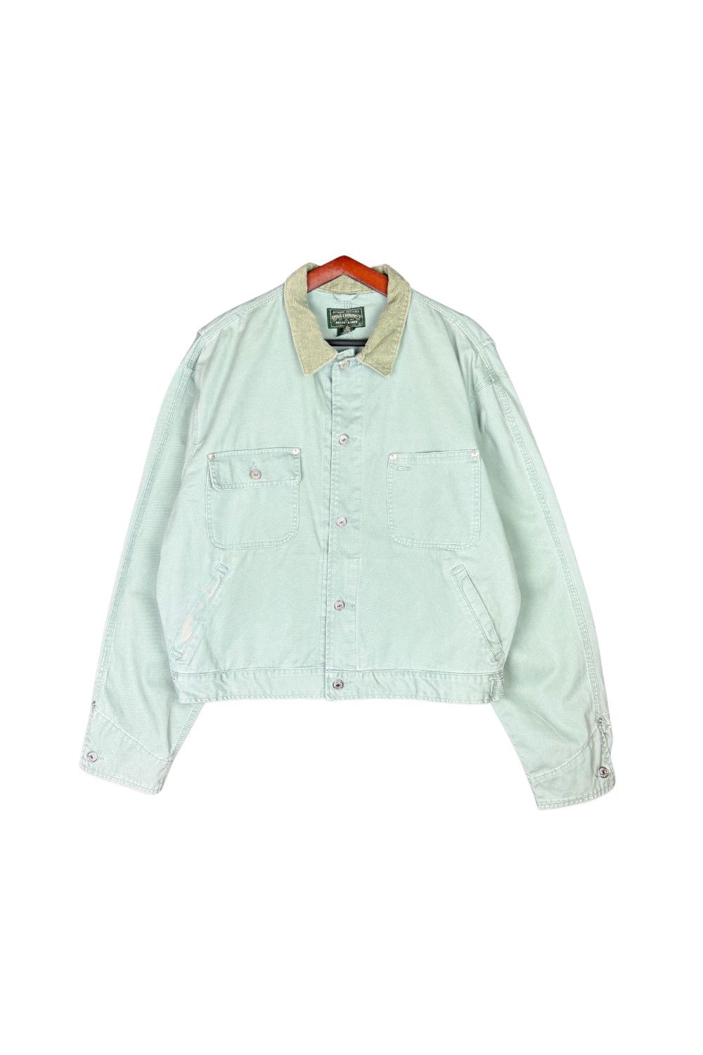 Polo Ralph Lauren Early 90s Polo Country Ralph Lauren USA Work Jacket Corduroy Size US L / EU 52-54 / 3 - 1 Thumbnail