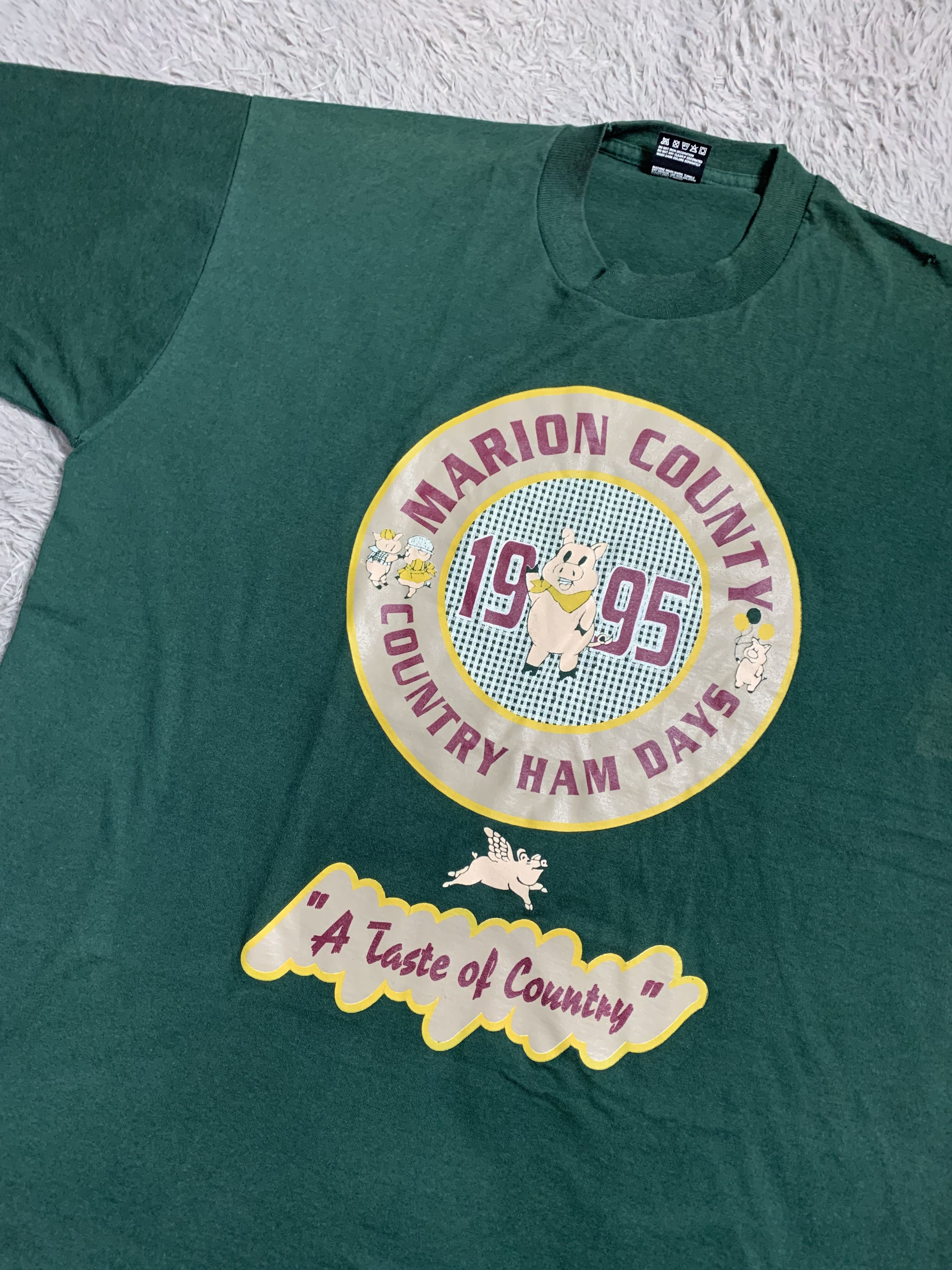 Vintage Vintage Ham Fest Tshirt Size US XL / EU 56 / 4 - 2 Thumbnail