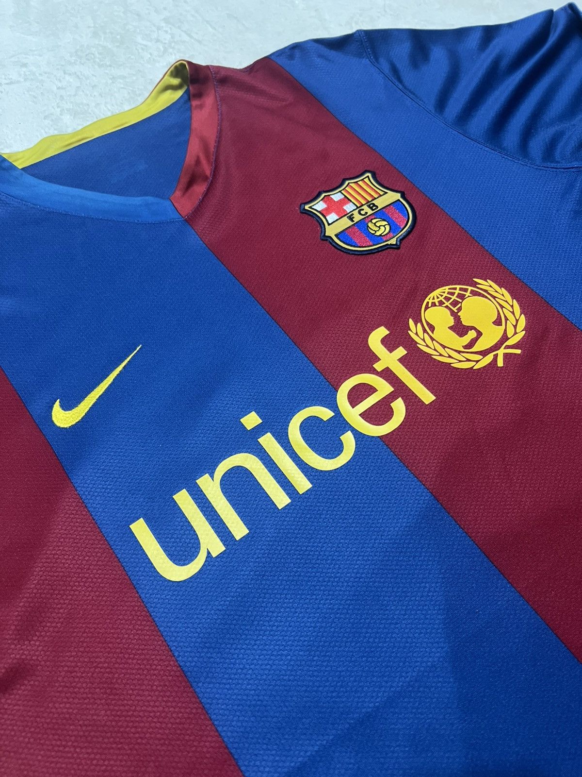 Barcelona Home 2006 Long Sleeve Jersey #Deco