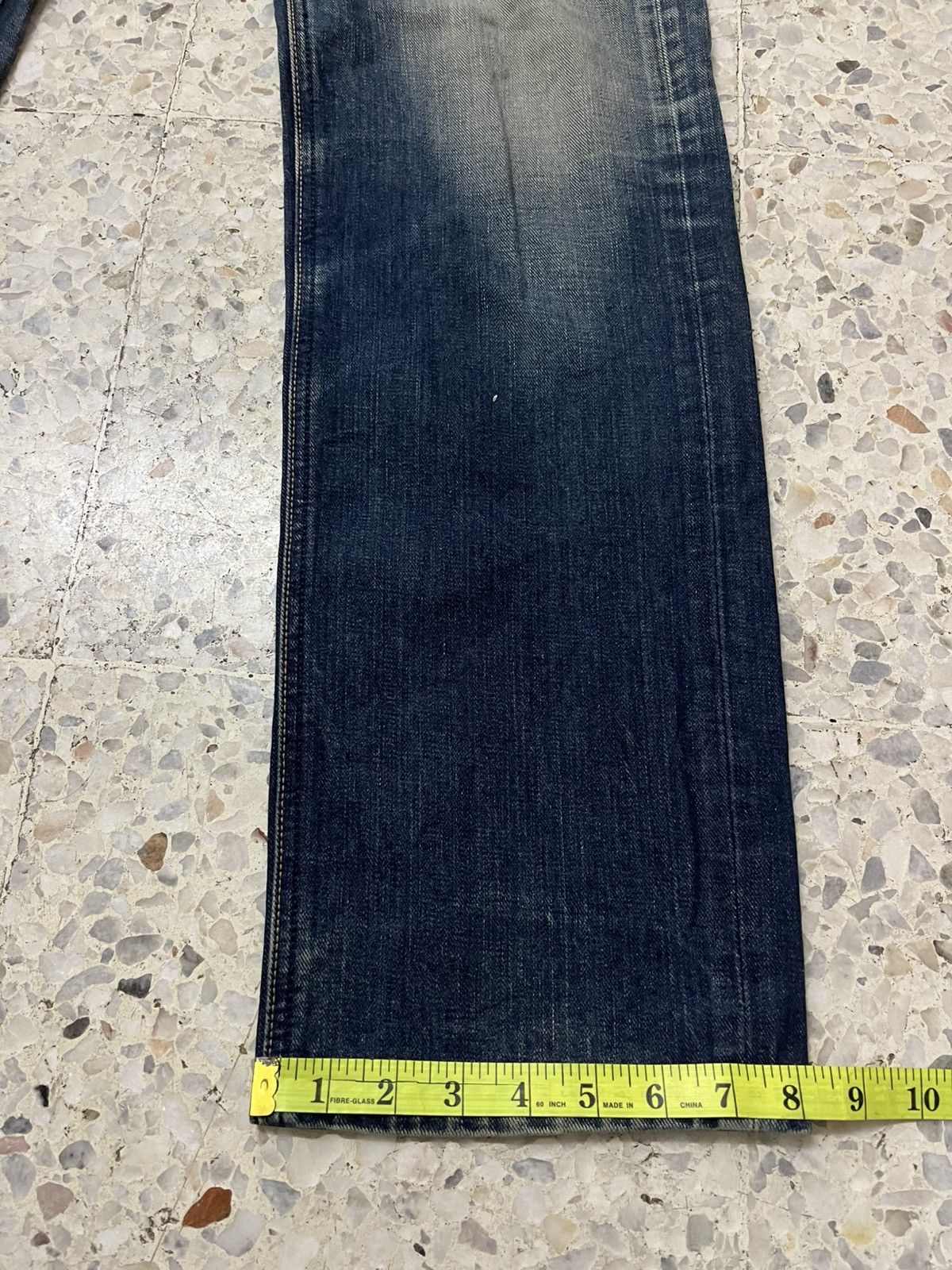 LEE Riders organic cotton distressed denim