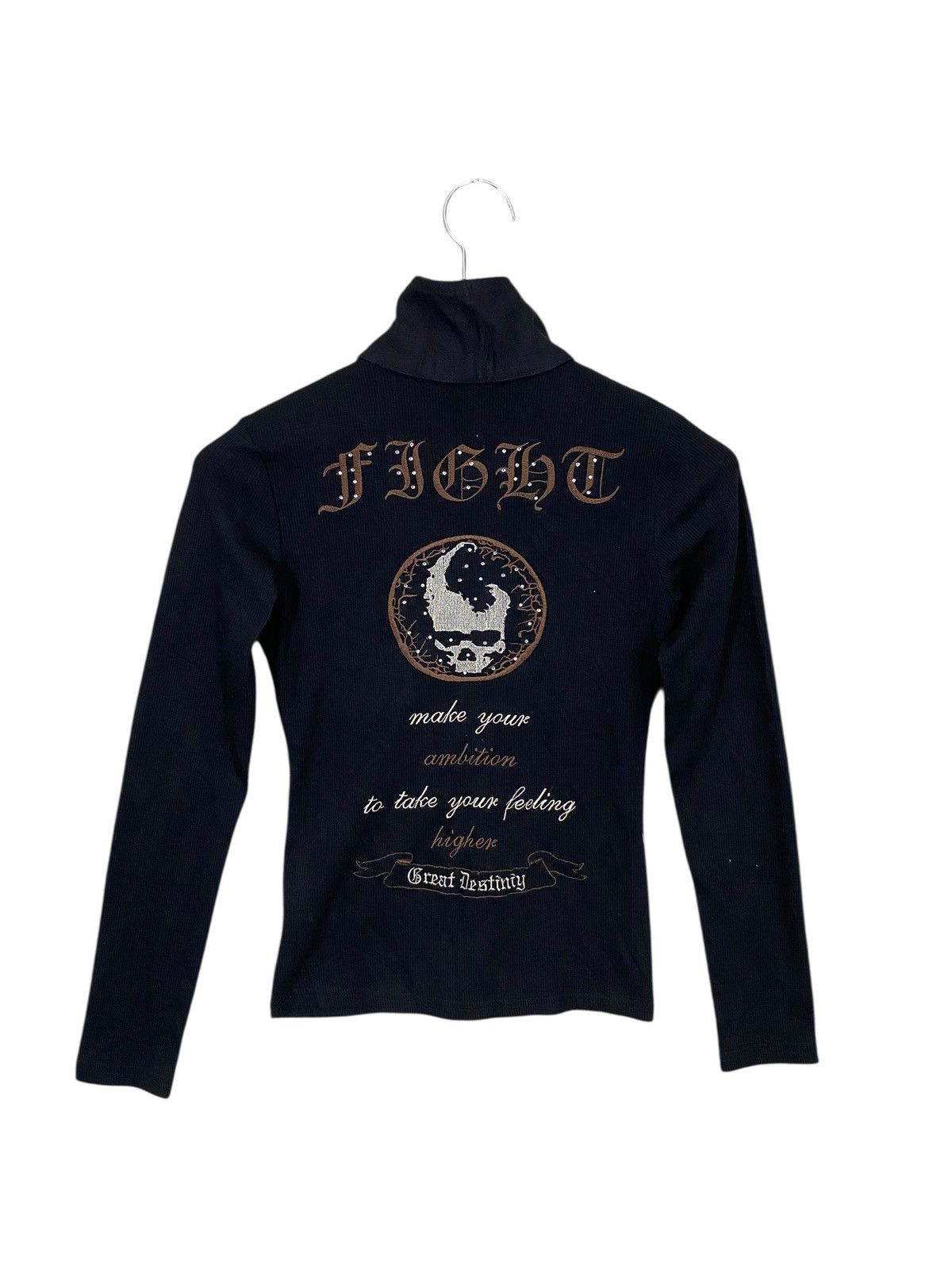 GOSTAR DE FUGA × If Six Was Nine × Seditionaries Decides punk brand tshirt longsleeve skull punk harajuku Size S / US 4 / IT 40 - 1 Thumbnail