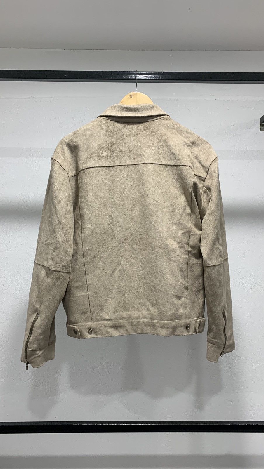 Japanese Brand 🚨FINAL DROP🚨 Comma Homme Suede Casual Crop Jacket Size US M / EU 48-50 / 2 - 7 Thumbnail