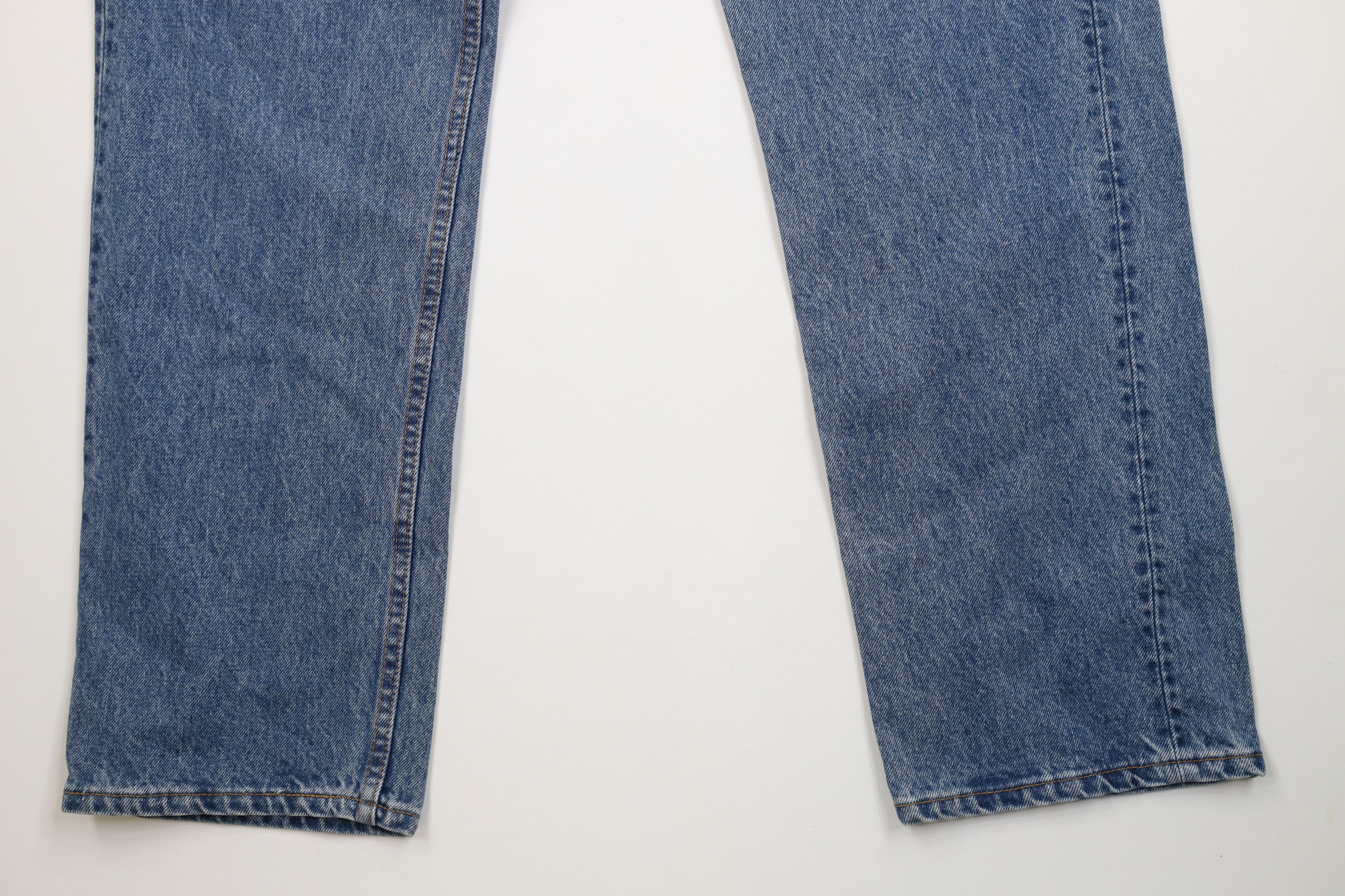 Levi's Vintage 90s Levis 505 Straight Leg Denim Jeans USA Blue Size US 36 / EU 52 - 4 Thumbnail