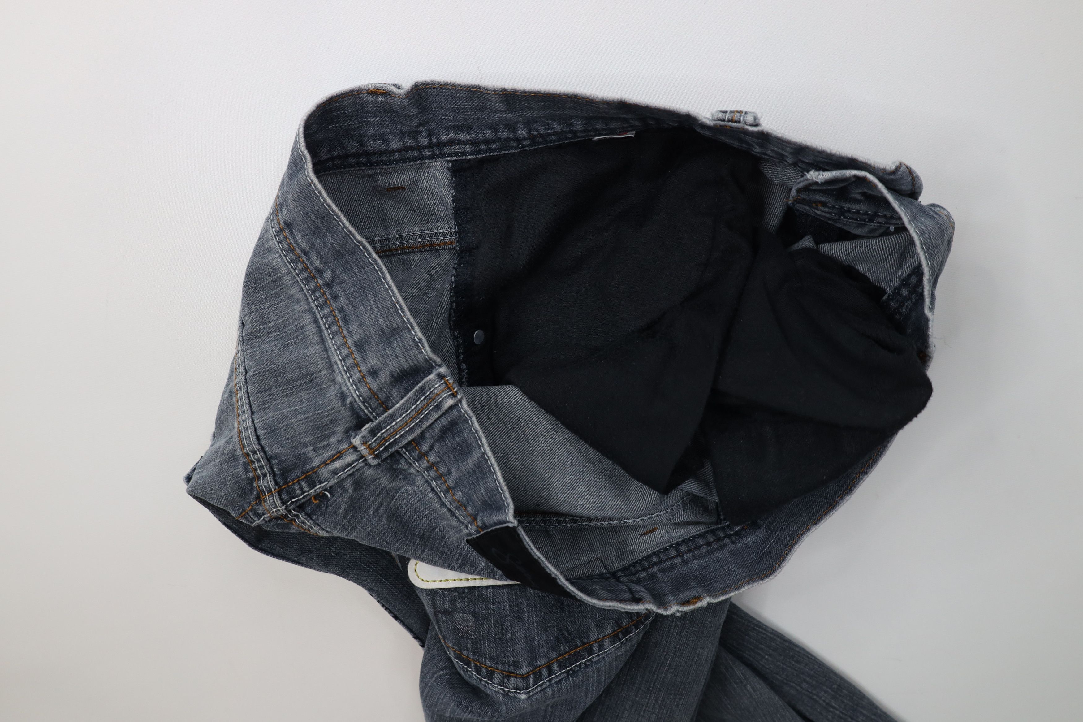 Sean John Vintage 90s Y2K Sean John Baggy Wide Leg Denim Jeans Blue Size US 36 / EU 52 - 12 Thumbnail