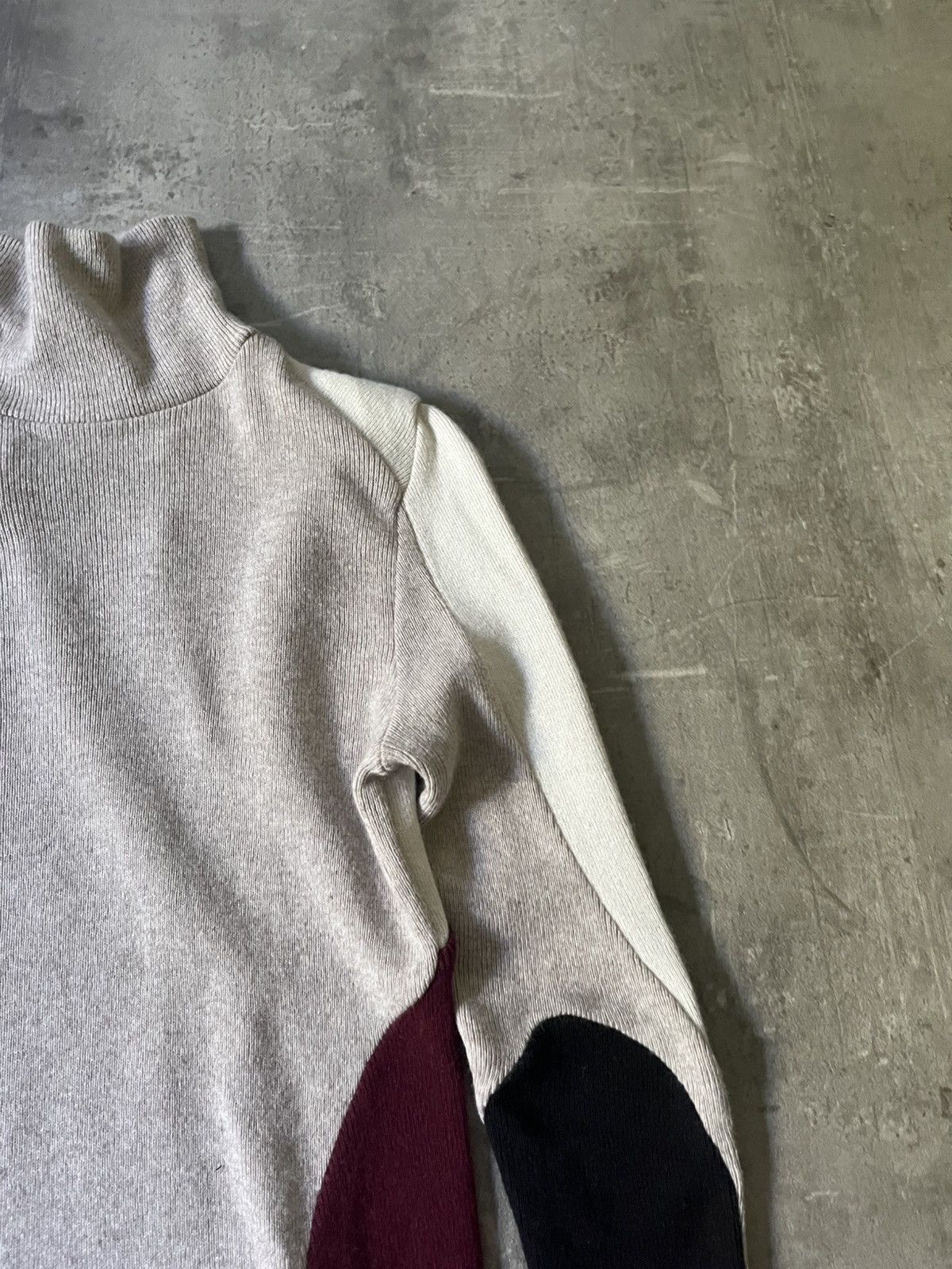 Raf Simons Raf Simons A/W 05-06 Abstract color block turtleneck sweater Size US S / EU 44-46 / 1 - 6 Thumbnail