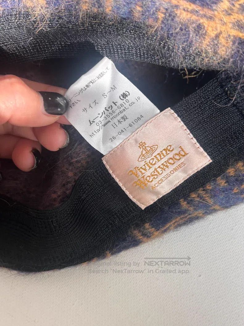 Vivienne Westwood Vivienne Westwood Beret, gentle purple Size ONE SIZE - 4 Thumbnail