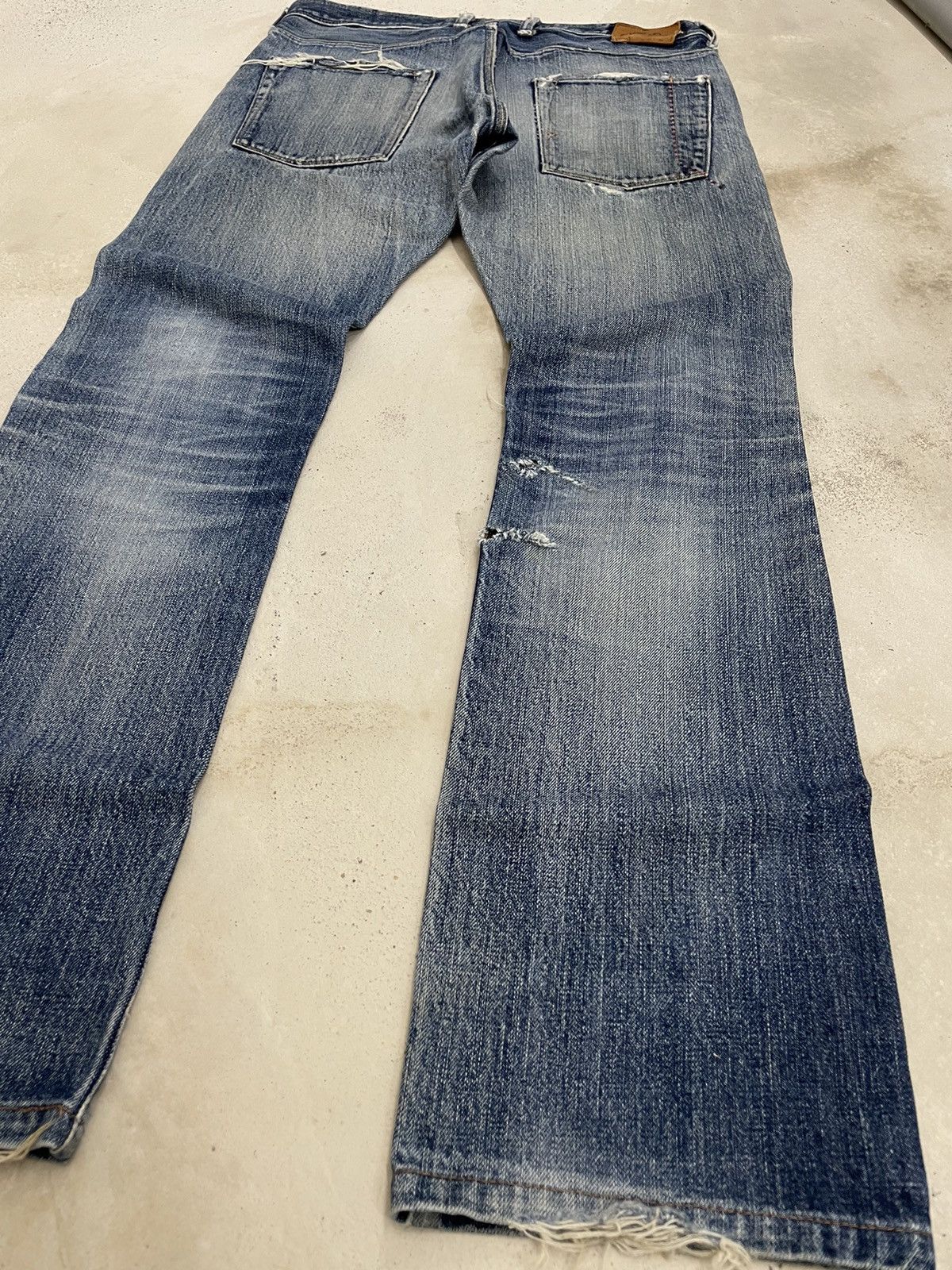 Paul Smith × Paul Smith Red Ear Paul Smith Red Ear Selvedge Distressed Denim Pants (A10) Size US 31 - 19 Thumbnail