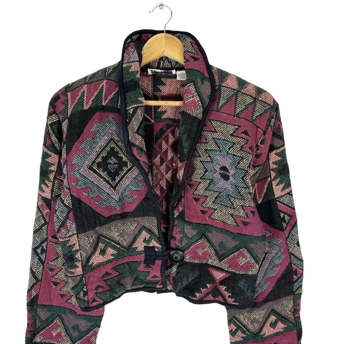 Native × Vintage 🌟FLASHBACK INDIA NATIVE CROPPED JACKET Size S / US 4 / IT 40 - 2 Thumbnail