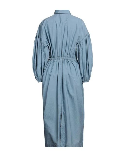 Brunello Cucinelli o1w1db10825 Dress in Bright Blue Size M / US 6-8 / IT 42-44 - 2 Thumbnail