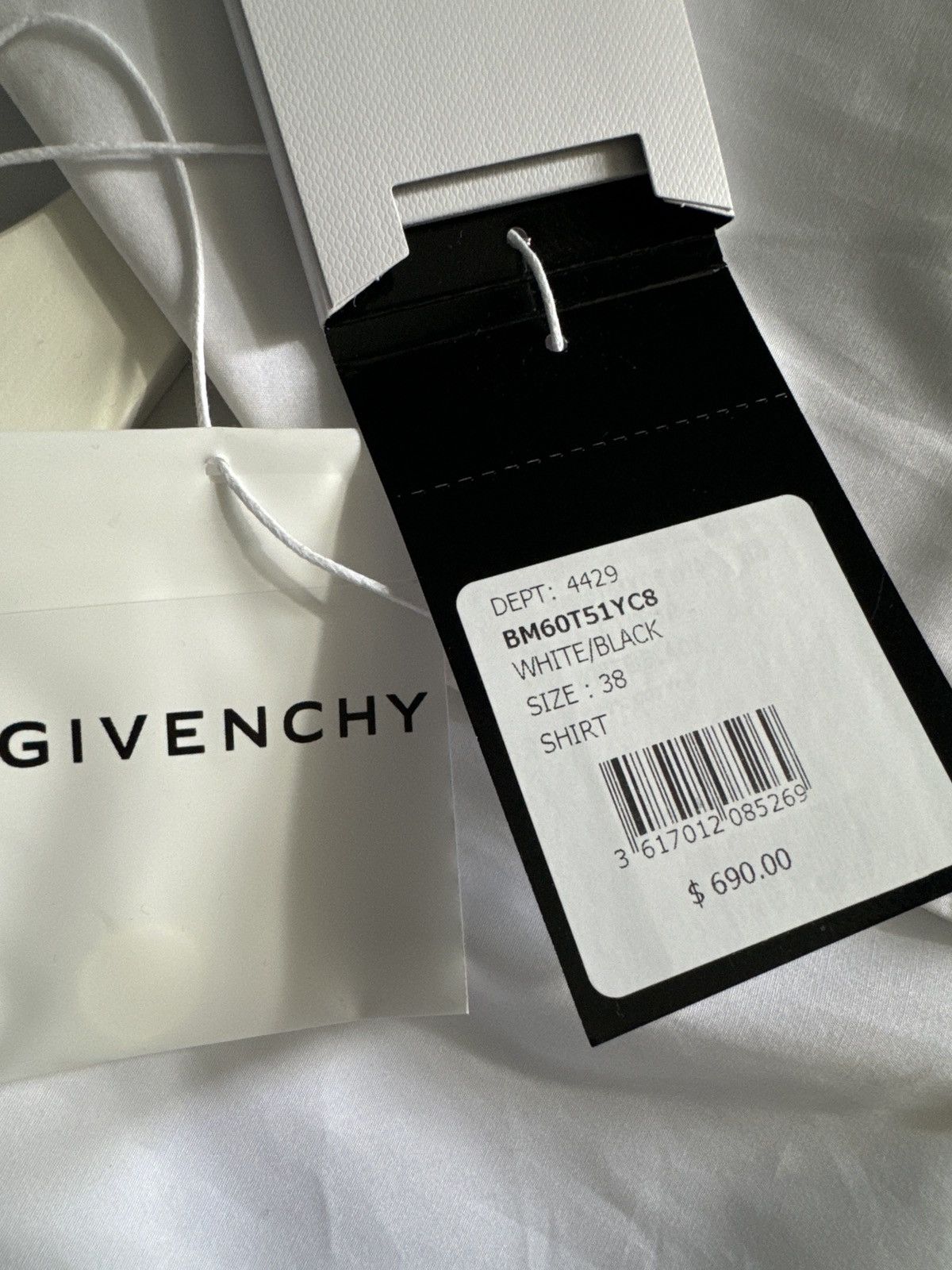 Givenchy Givenchy Shirt Size US S / EU 44-46 / 1 - 5 Thumbnail