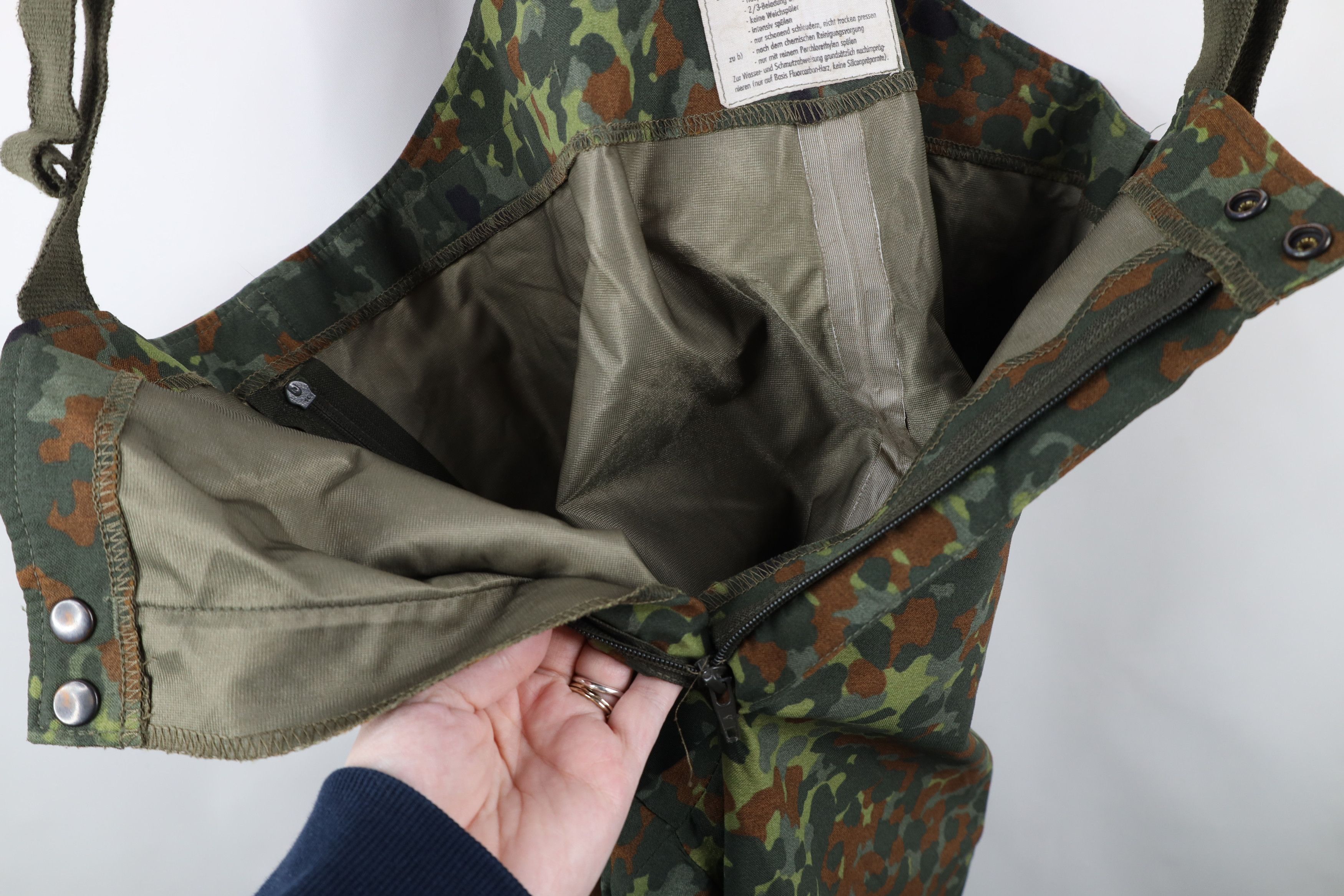 Vintage Vintage 90s Goretex German Military Camouflage Overalls Size US 36 / EU 52 - 17 Thumbnail