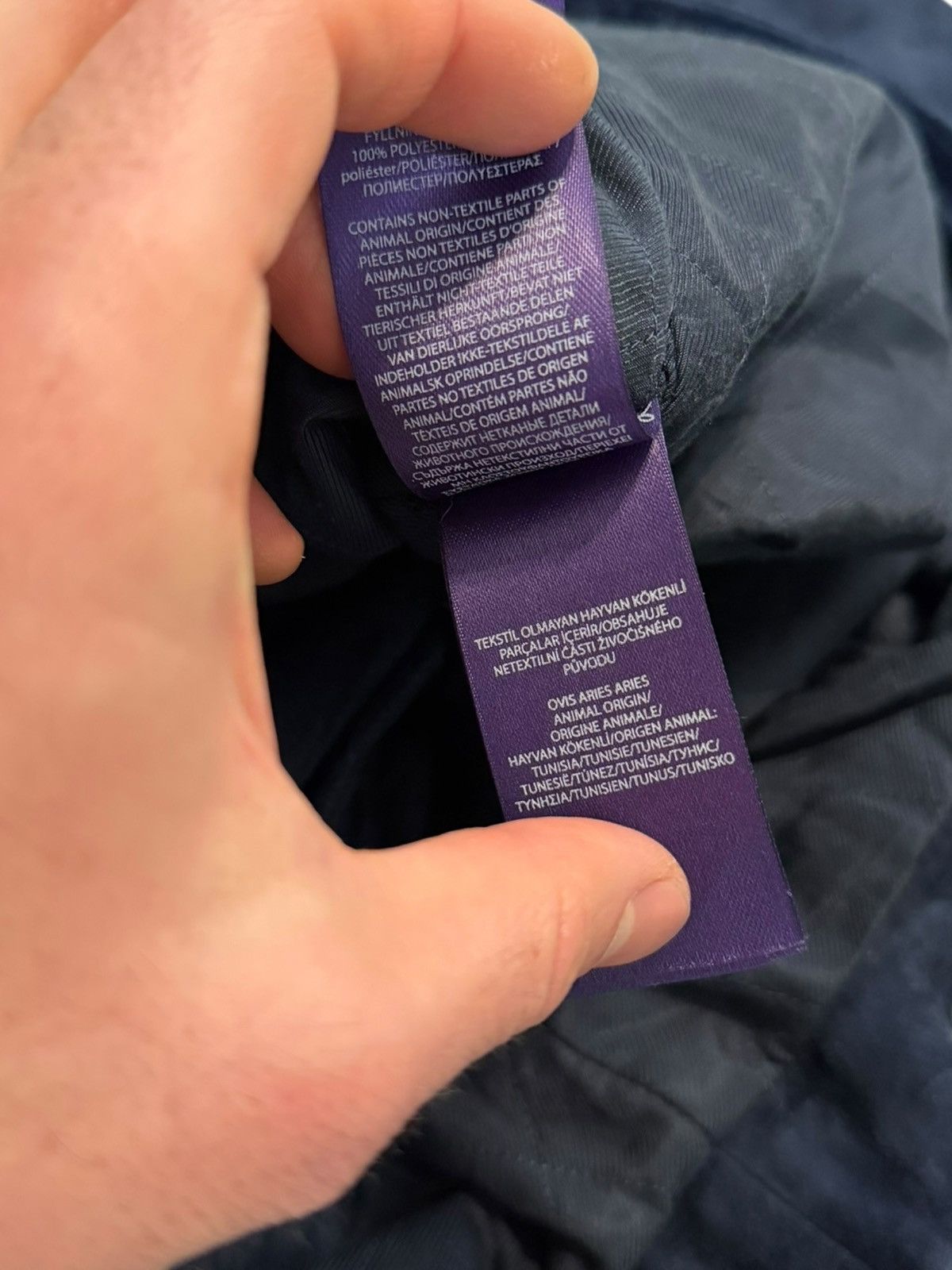Ralph Lauren Purple Label $3,495 Clifton Suede Blue Trucker Jacket Size US L / EU 52-54 / 3 - 12 Thumbnail
