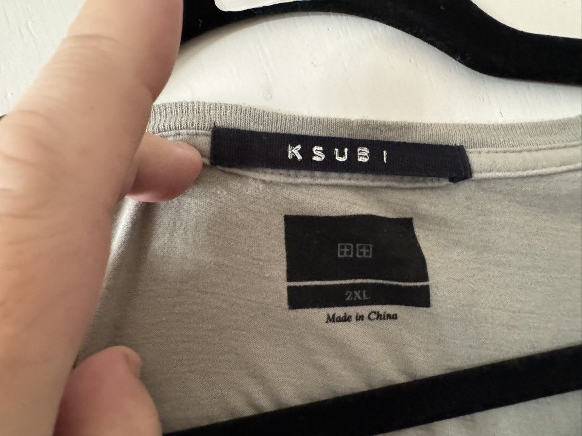 Ksubi Ksubi Light Gray Tee Size US XXL / EU 58 / 5 - 3 Thumbnail