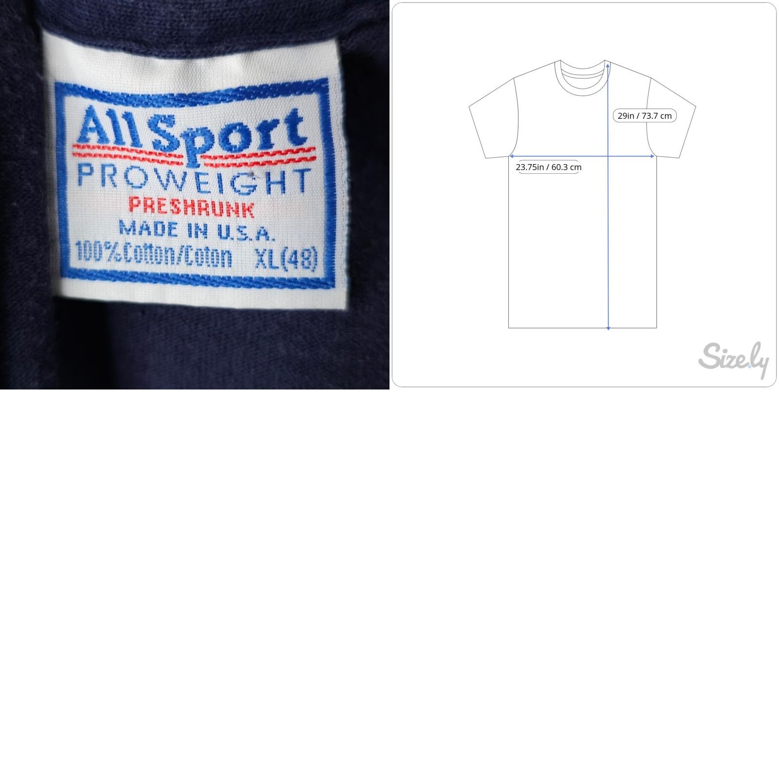 REEF VINTAGE All Sport T Shirt Mens XL Blue 90s Reef Crystals Made In USA Aquarium Systems Coral Reef Ocean Life Vintage Shirt Mens XL Blue Size US XL / EU 56 / 4 - 8 Thumbnail