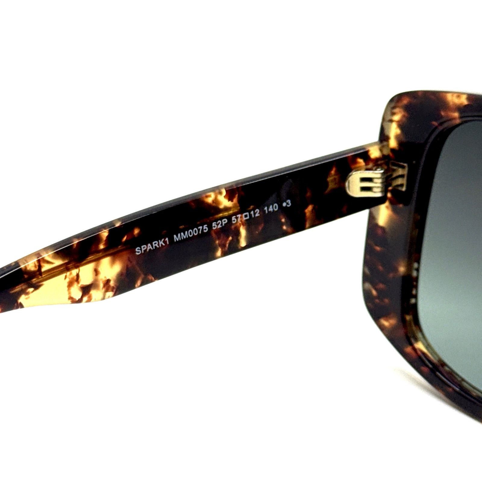 Max Mara New, MAXMARA Sunglasses Spark1 MM0075 52P Authentic Size ONE SIZE - 8 Thumbnail