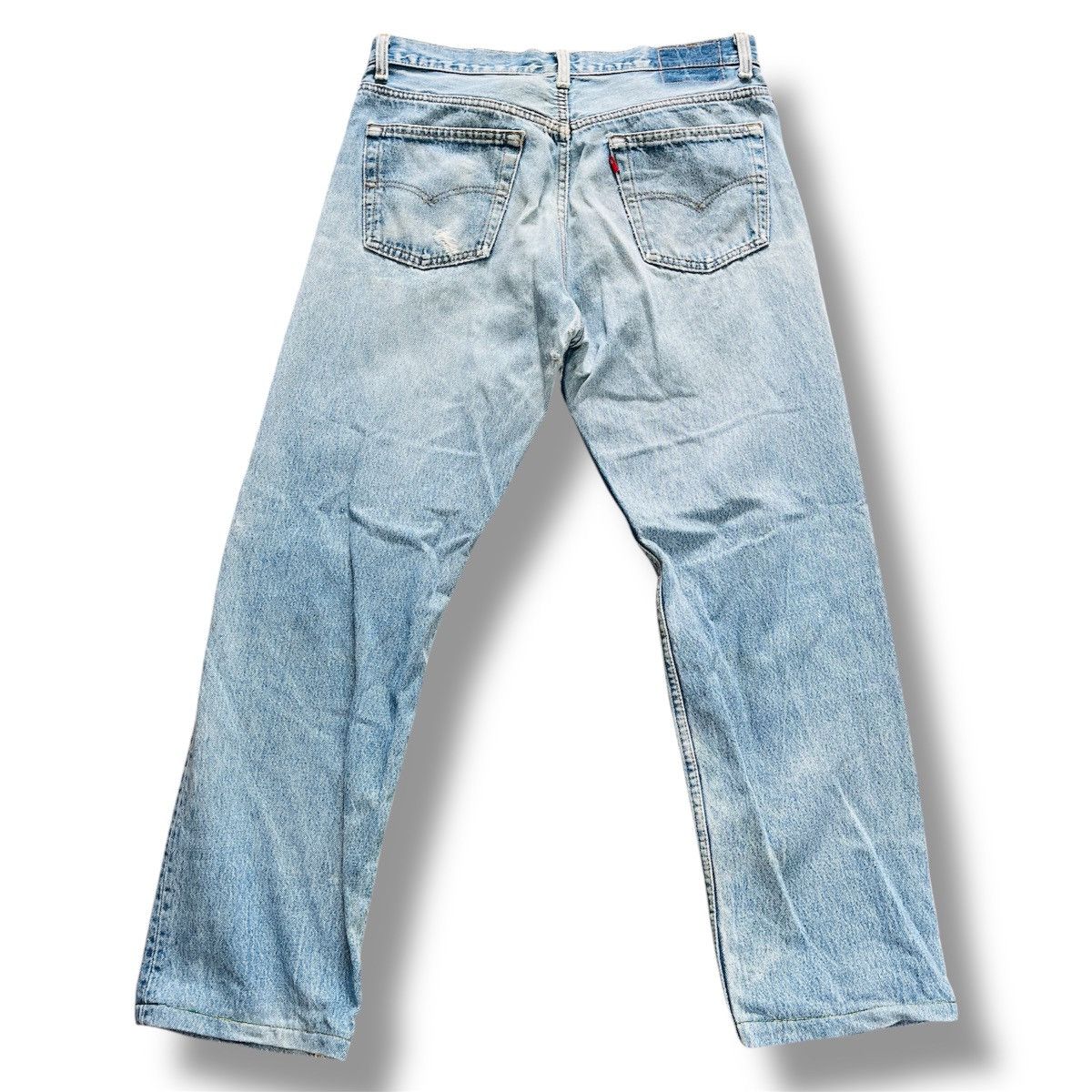Levi's Vintage Clothing Distressed Levis 501 Vintage Denim Jeans Size US 30 / EU 46 - 3 Thumbnail