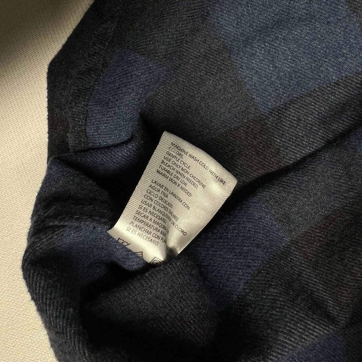 Weatherproof Weatherproof Flannel Shirt Blue Plaid Button Outdoor Pocket Size US L / EU 52-54 / 3 - 9 Thumbnail