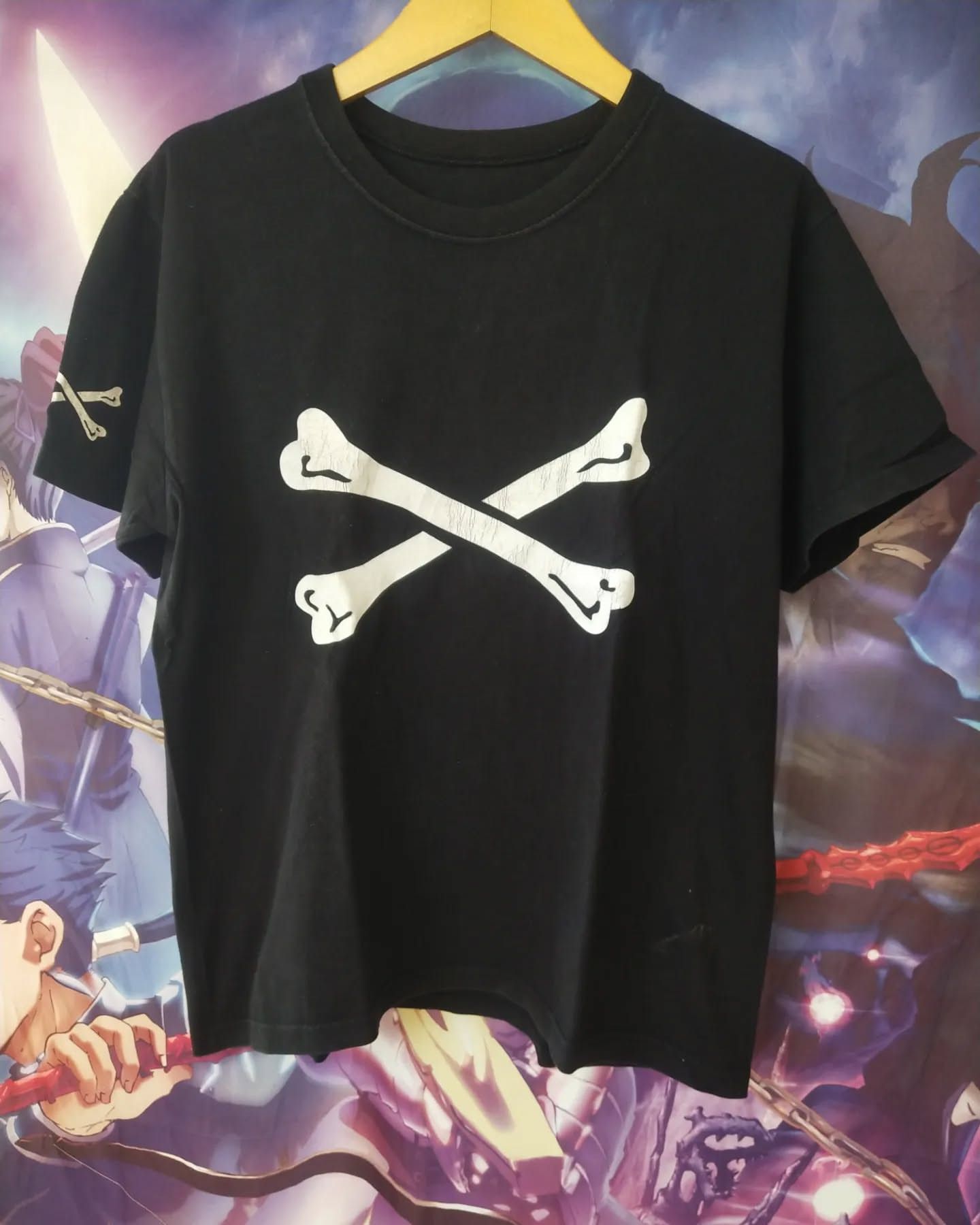 Japanese Brand Crossbones Art Tagless Tees Size US M / EU 48-50 / 2 - 1 Thumbnail