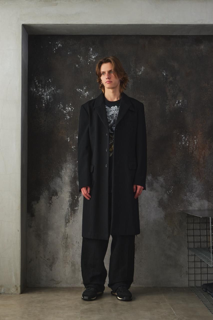 Yohji Yamamoto REGULATION Yohji Yamamoto - Wool Gabardine Doctor Jacket Size US M / EU 48-50 / 2 - 2 Thumbnail