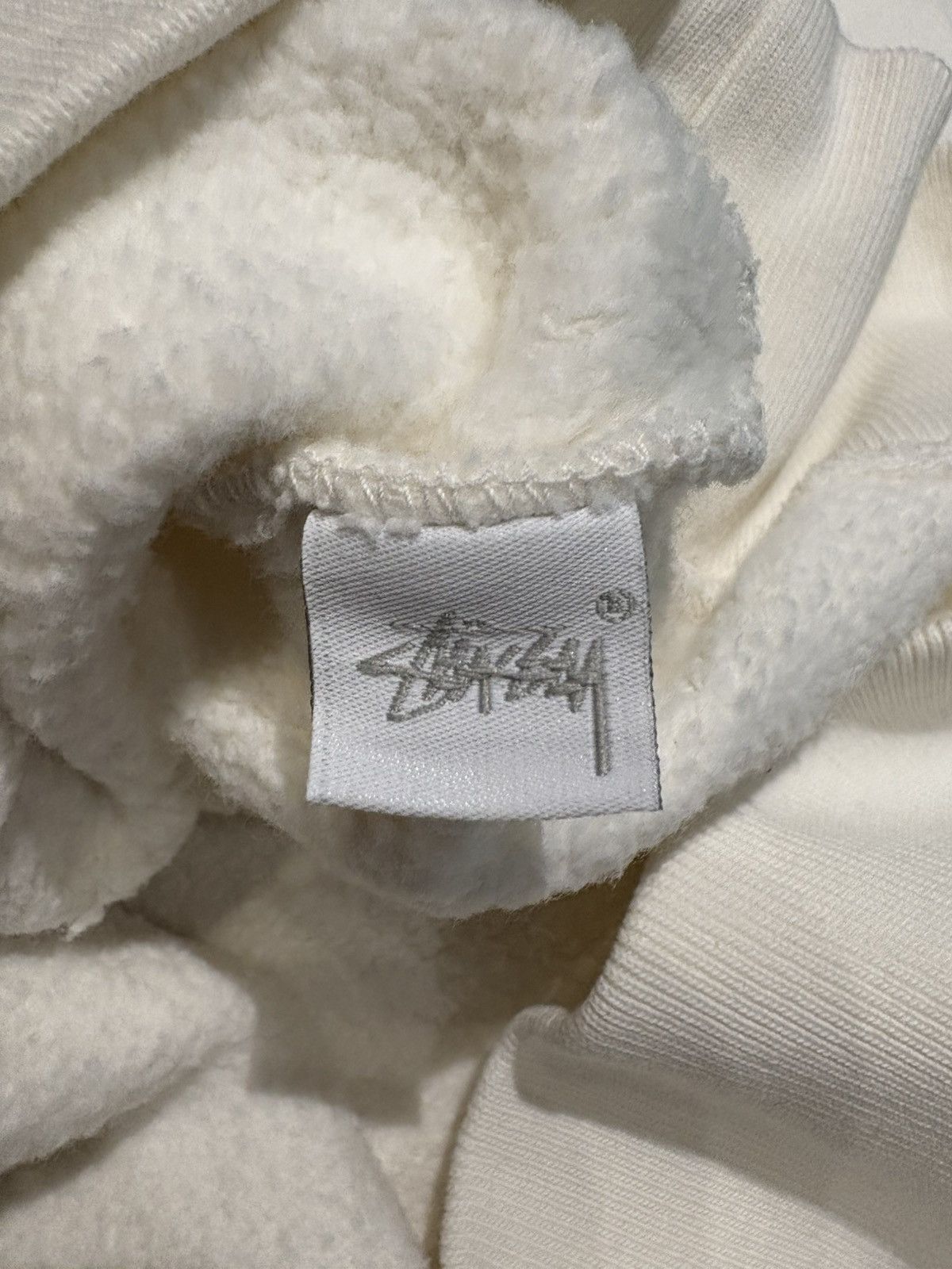 Our Legacy × Stussy Stüssy x Our Legacy Drop Shadow Hoodie - Natural - Small Size US S / EU 44-46 / 1 - 11 Thumbnail