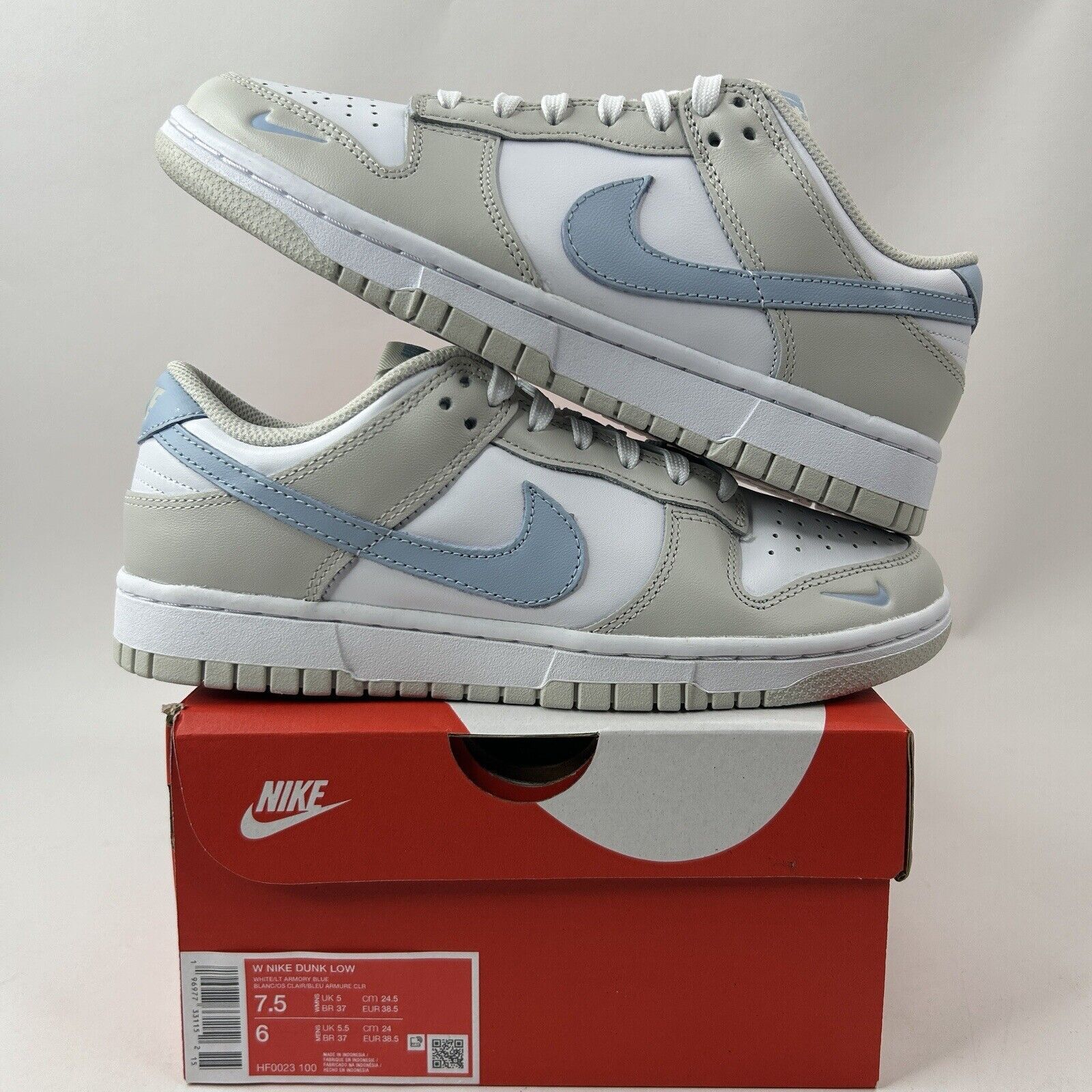 Nike Dunk Low WMNS “White Light Armory Blue” 2024