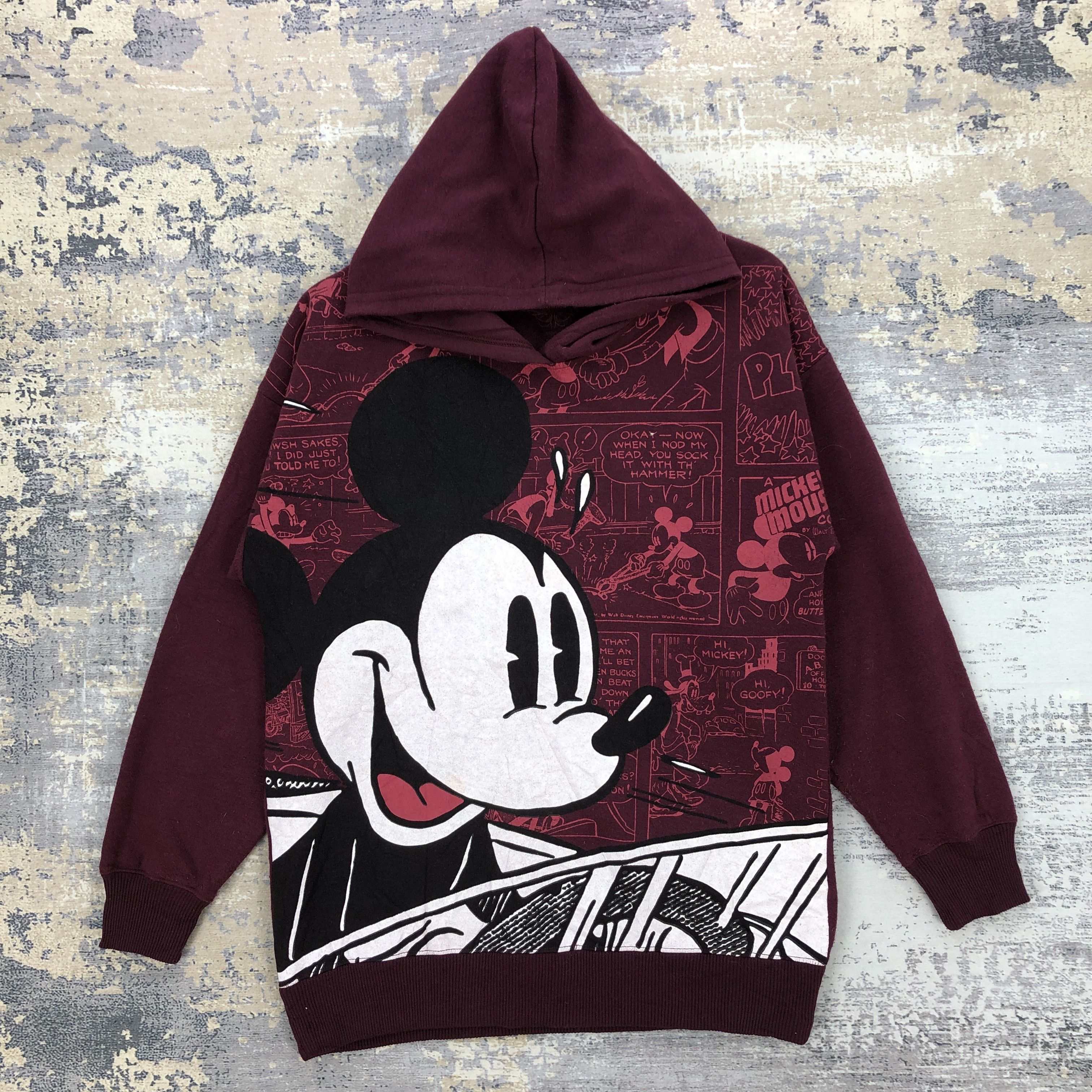 Cartoon Network × Disney × Vintage Y2K Mickey Mouse Sweatshirt Hoodie Disney Cartoon Sweater Size US M / EU 48-50 / 2 - 2 Thumbnail