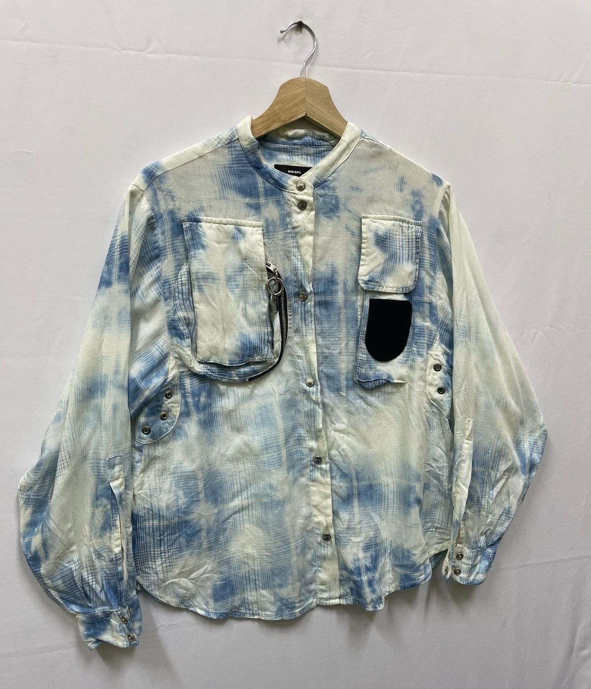 Diesel DIESEL MULTIPOCKET SHIRT CHECKERED Size US XXS / EU 40 - 2 Thumbnail