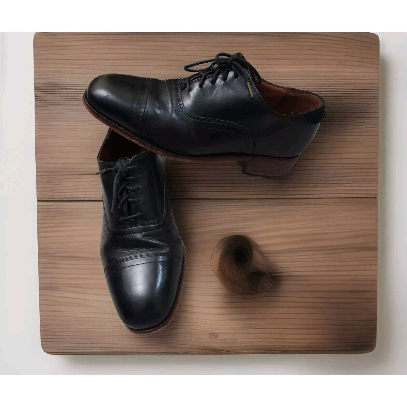 Florsheim Florsheim Duckie Brown Leather Oxford Black Shoe's Size 8D Size US 8 / EU 41 - 2 Thumbnail