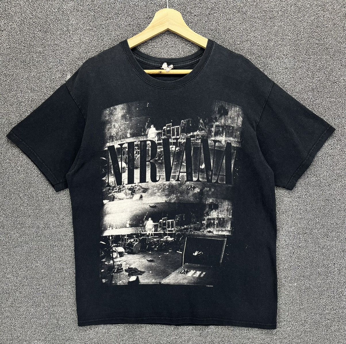 Band Tees Vintage Y2K Nirvana Punk Rock Band Tees T Shirts Size US L / EU 52-54 / 3 - 1 Thumbnail