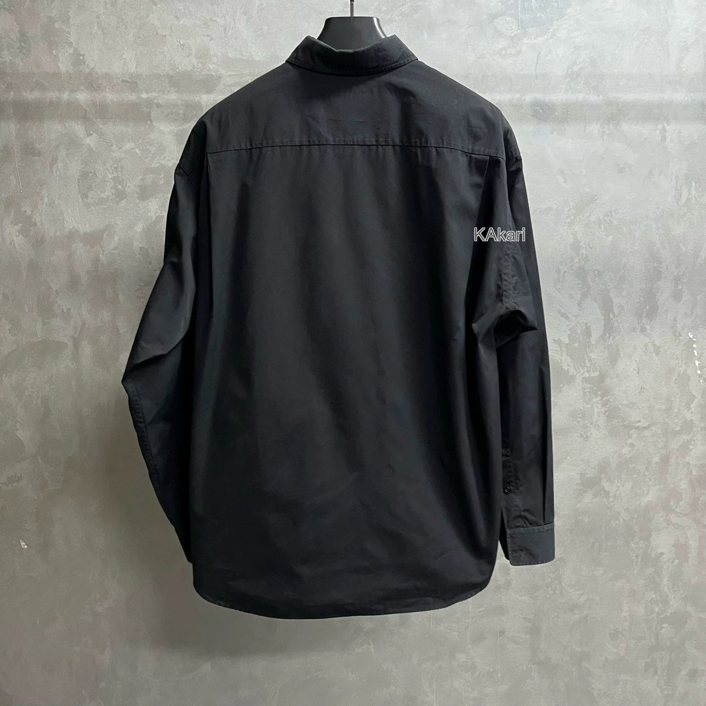 Balenciaga Balenciaga Black Letter Embroidered Shirt Size US XXS / EU 40 - 5 Thumbnail