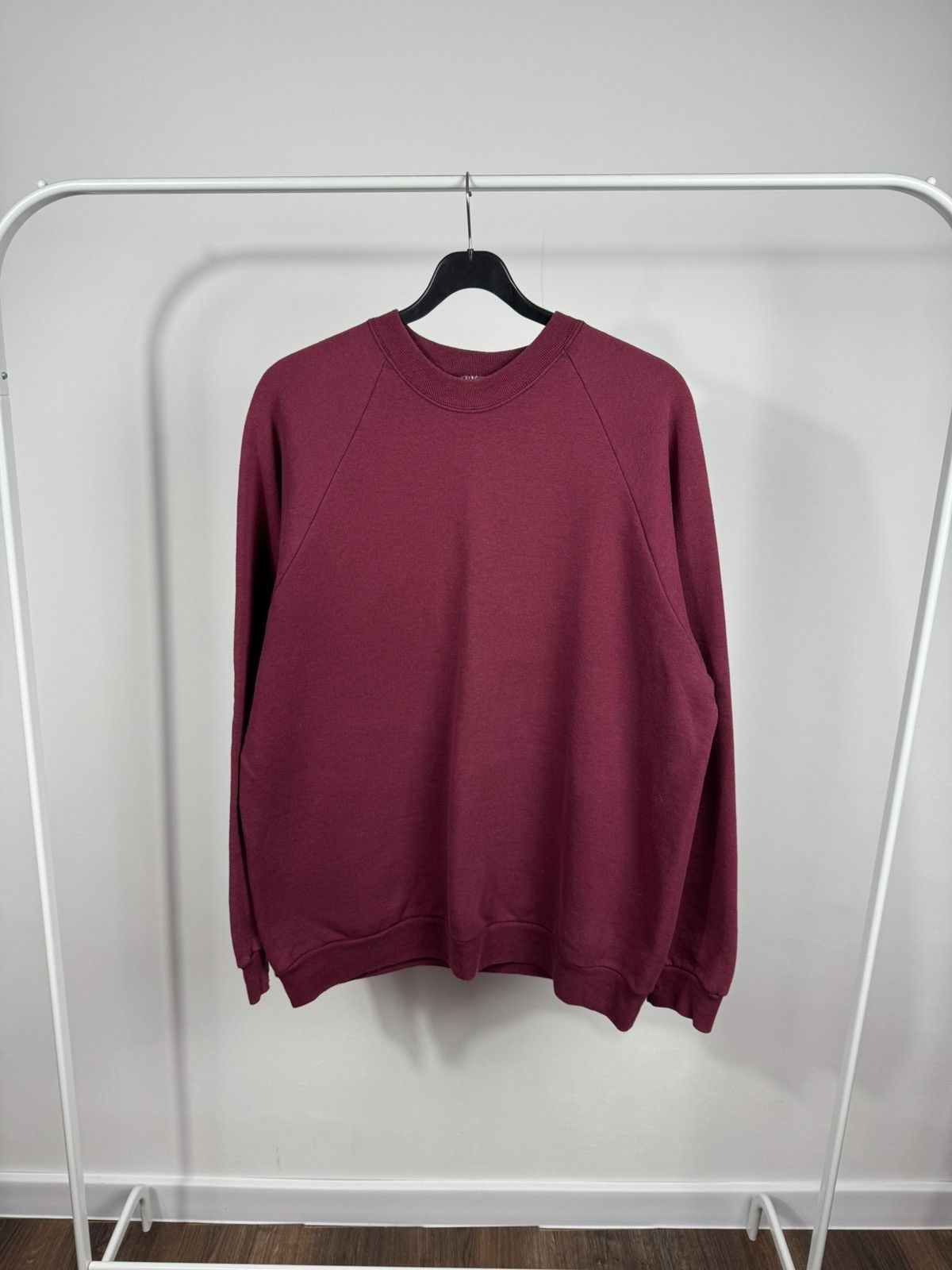 Fruit Of The Loom Vintage Screen Stars Blank Crewneck Sweatshirt Made in USA Size US XL / EU 56 / 4 - 1 Thumbnail