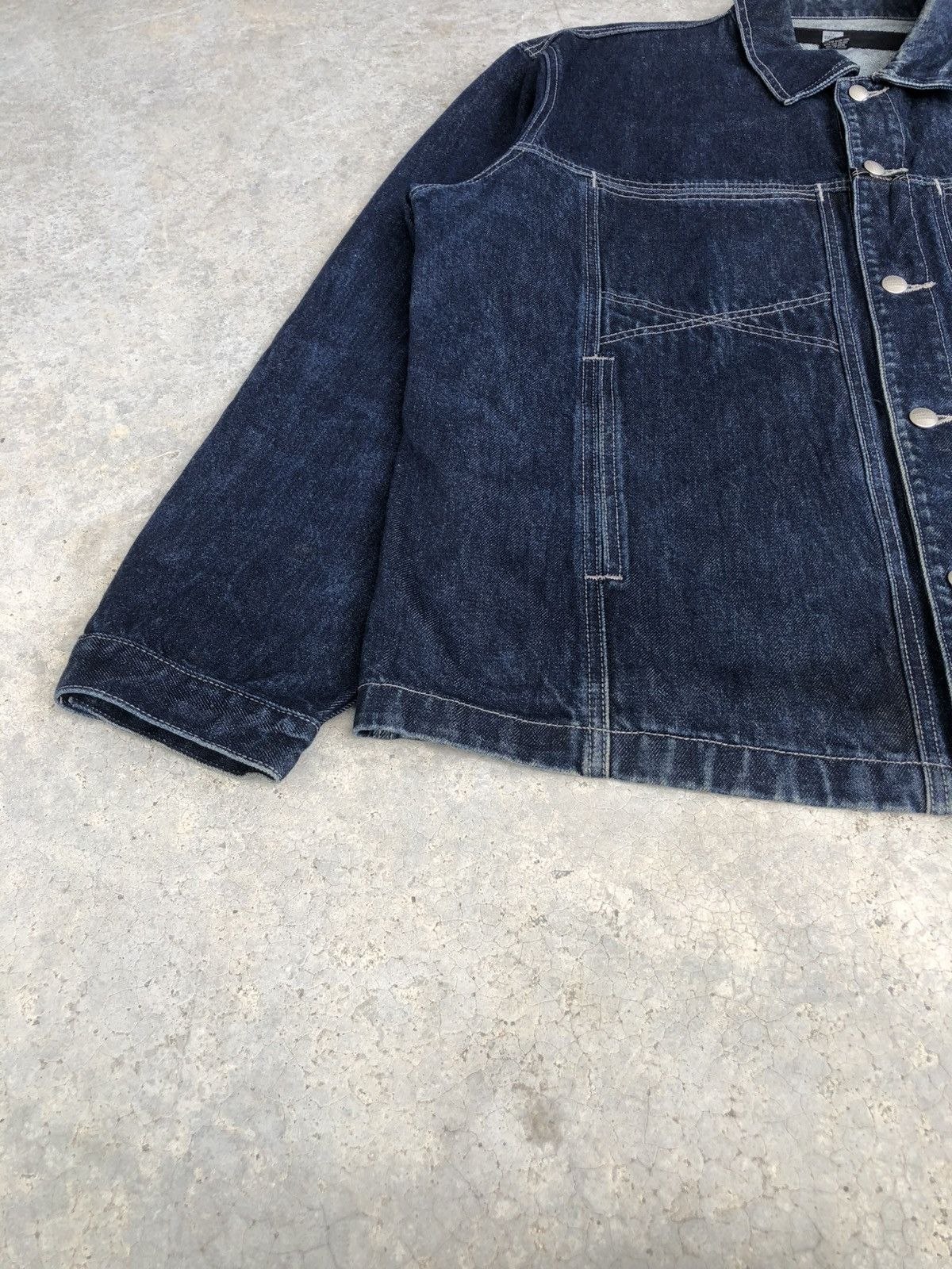 Marithe + Francois Girbaud Marithe Francois Girbaud Denim Jacket Baggy Size US XL / EU 56 / 4 - 7 Thumbnail