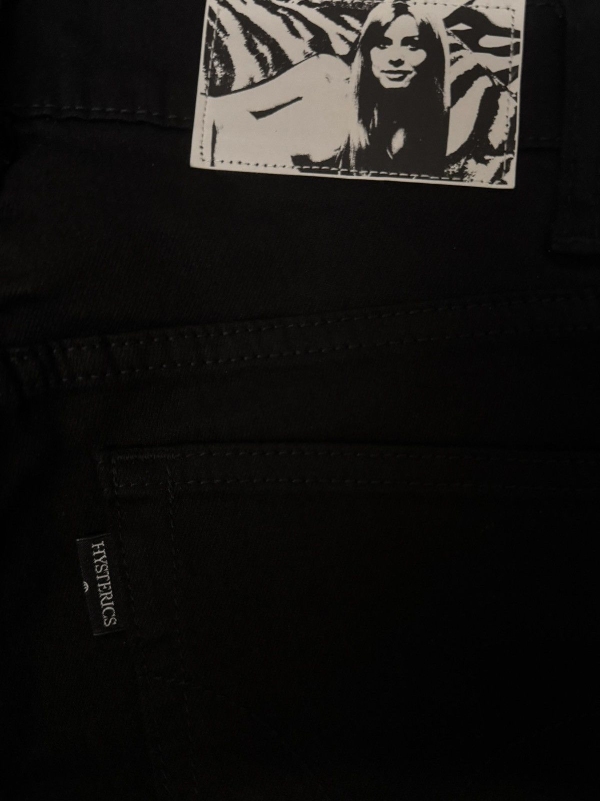 Hysteric Glamour × Japanese Brand Hysteric Glamour Skull Denim Size 23 Size US 26 / EU 42 - 1 Thumbnail