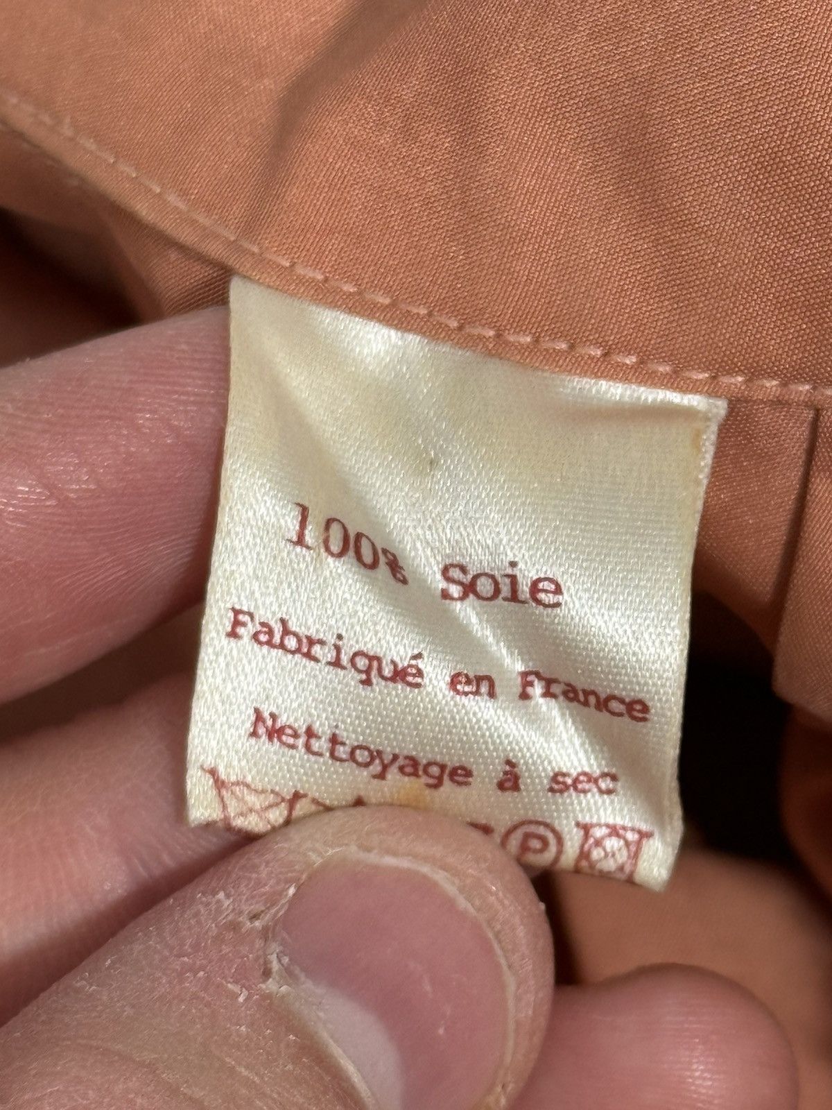 Vintage Vintage Renato Nucci Silk Made in France Blouse Size M / US 6-8 / IT 42-44 - 6 Thumbnail
