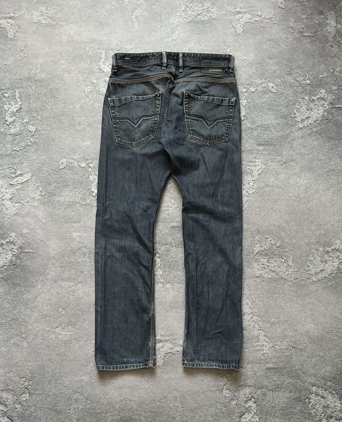 Diesel × Diesel Black Gold × Vintage Diesel 31/32 krooley wash 0088z denim pant trouser Jean chin Size US 31 - 6 Thumbnail