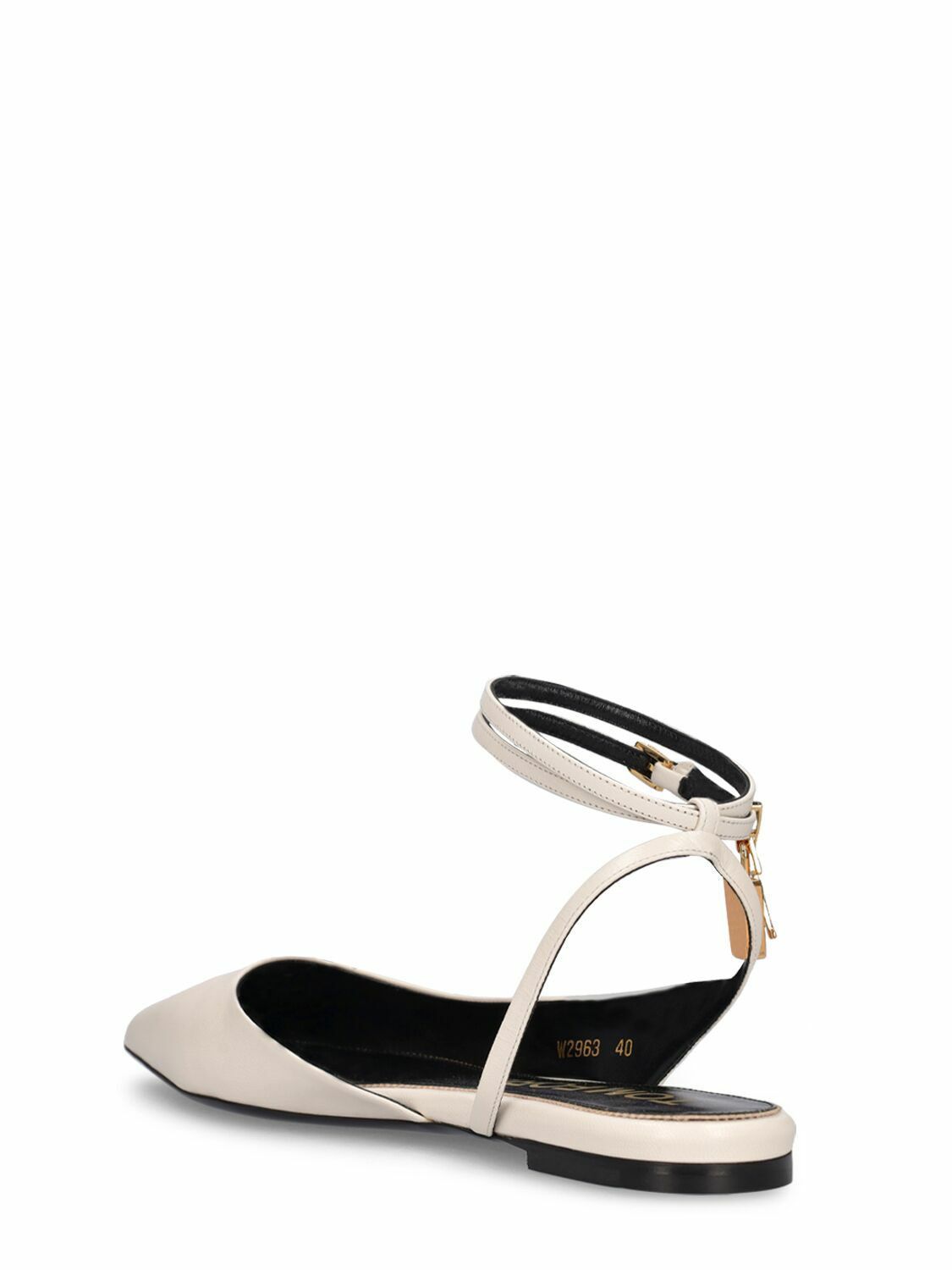 Tom Ford o1y0126 Ballet Flats in White Size US 5 / IT 35 - 3 Thumbnail