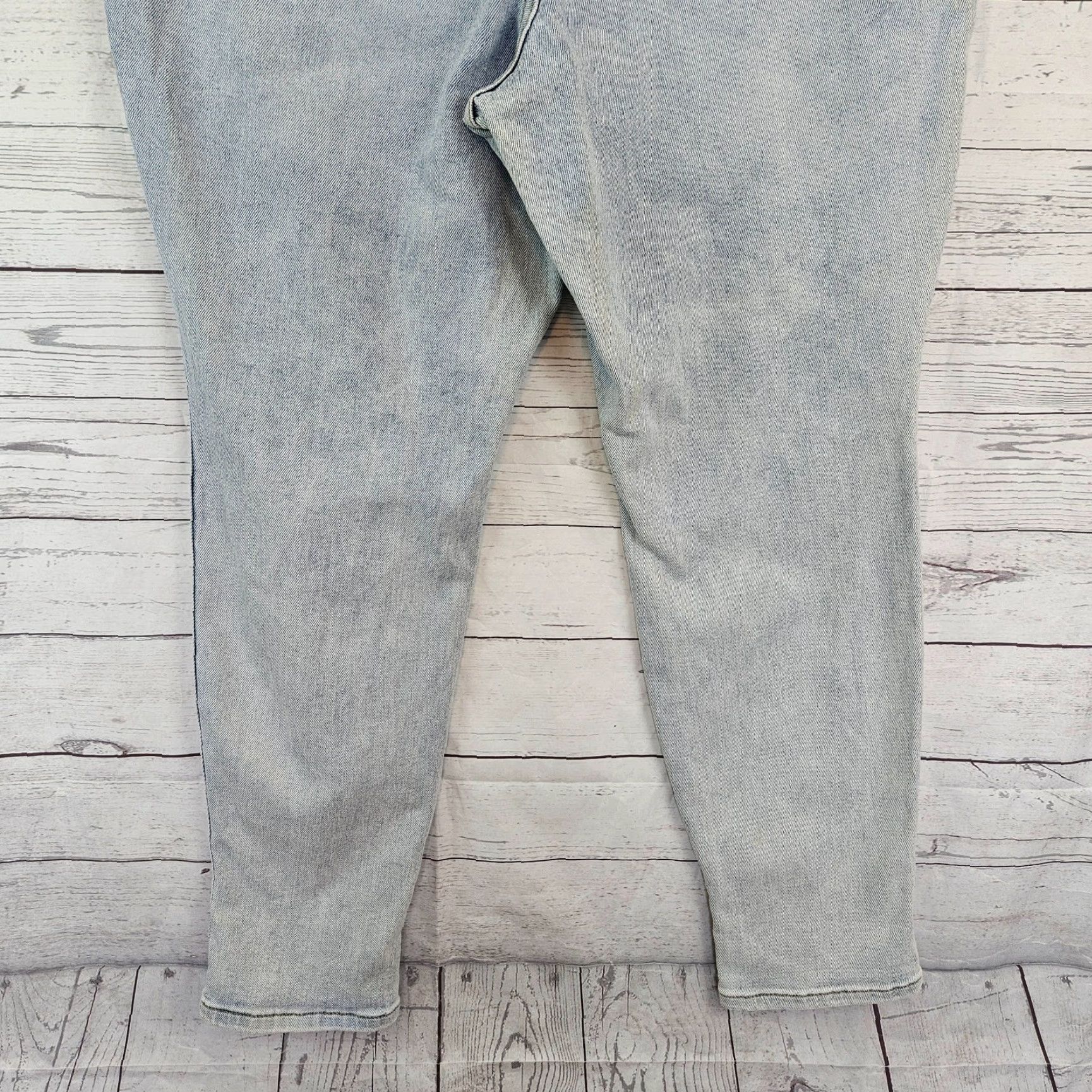 Vintage Judy Blue Womens Jogger Jeans Sz 16W Blue Light Wash High Rise Size 38" / US 16 / IT 52 - 5 Thumbnail
