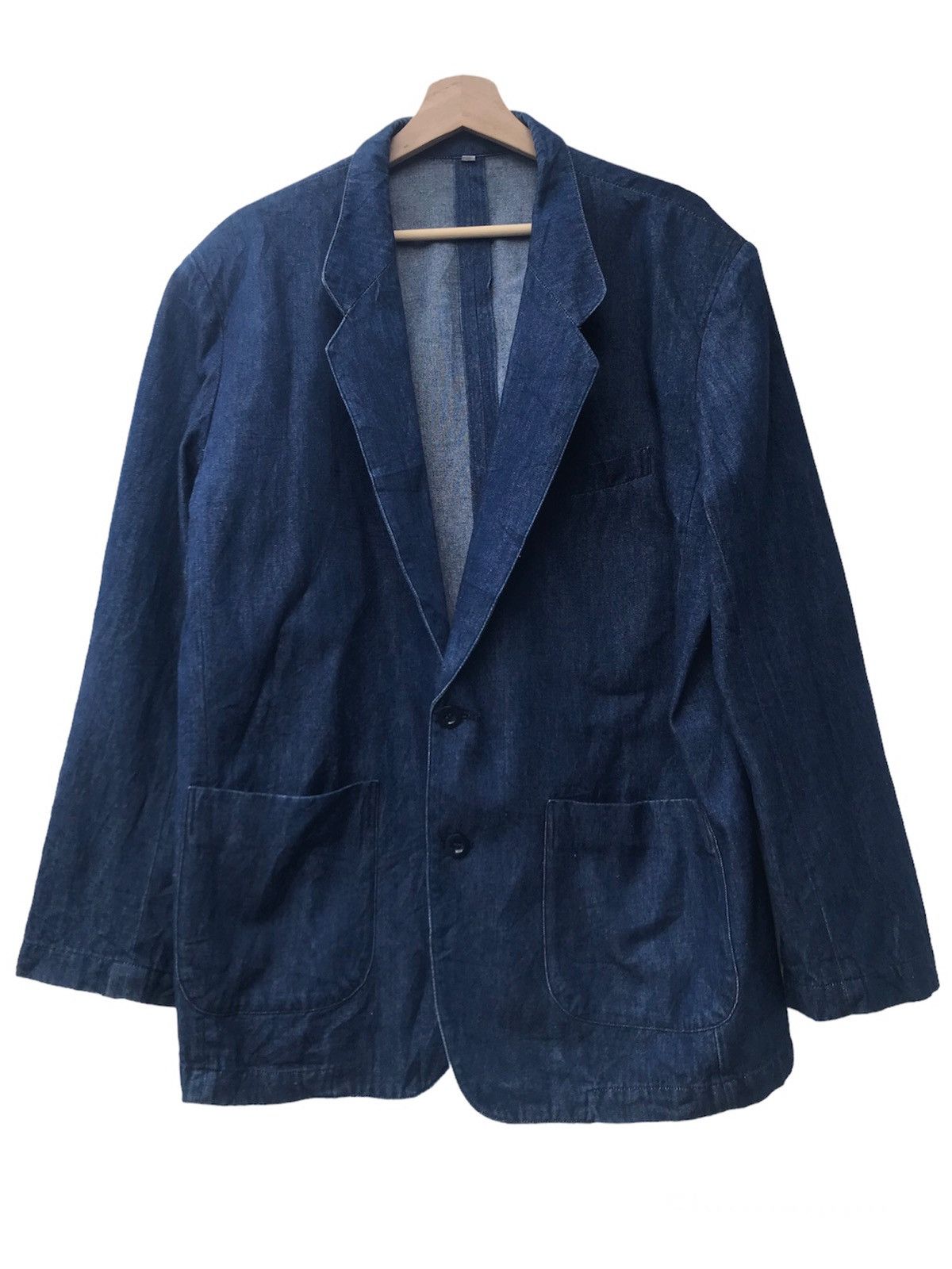 Japan Blue × Japanese Brand Tailored Light Denim Jacket Size US L / EU 52-54 / 3 - 2 Thumbnail