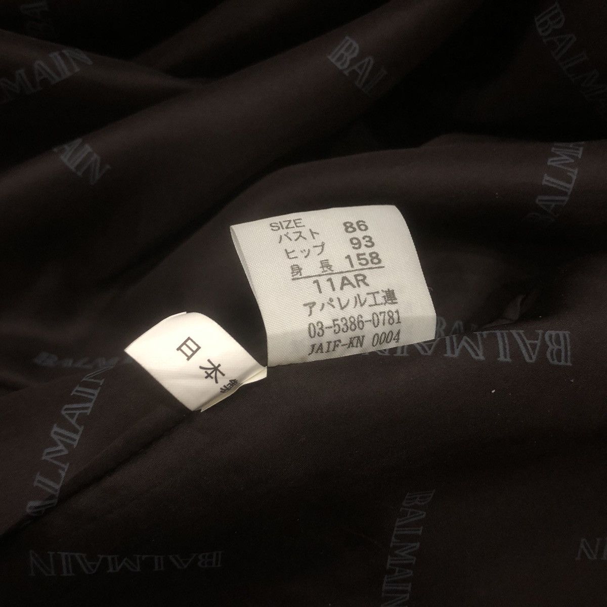 Balmain Balmain Mix Wool Coat Winter Loose Armpit Button Size M / US 6-8 / IT 42-44 - 13 Thumbnail