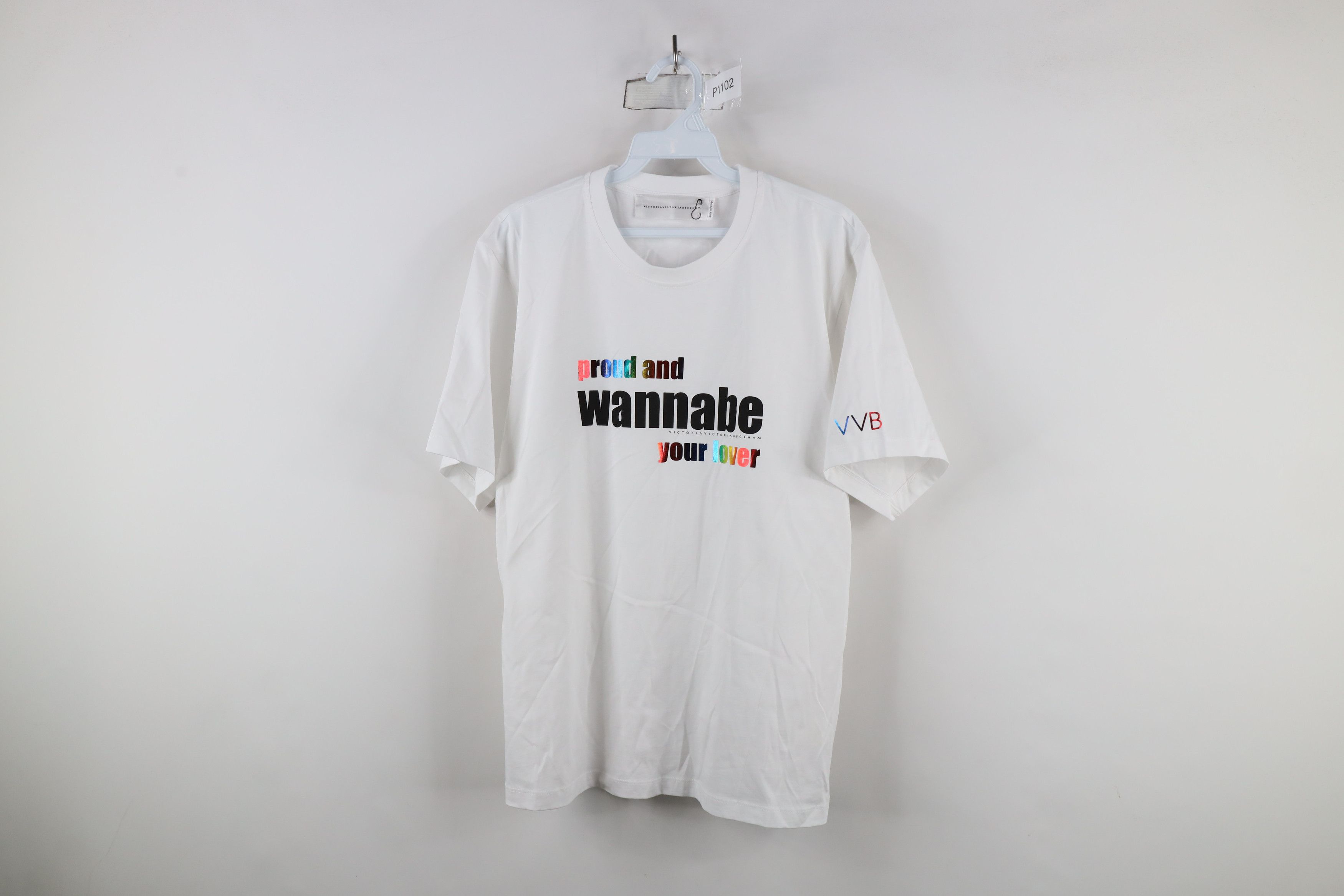 Vintage New Victoria Beckham Proud and Wannabe Your Lover T-Shirt Size M / US 6-8 / IT 42-44 - 1 Thumbnail