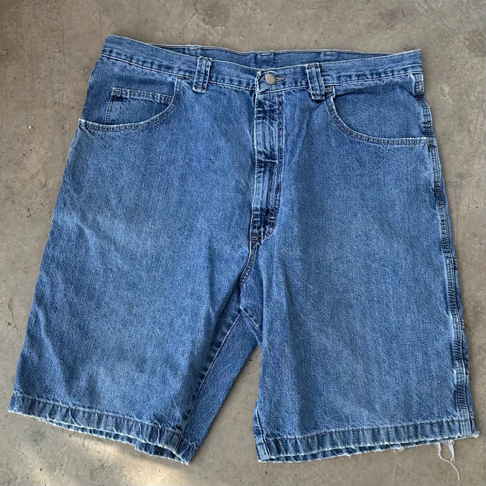 Wrangler Wrangler carpenter Jean shorts workwear 35x21 Size US 35 - 1 Thumbnail