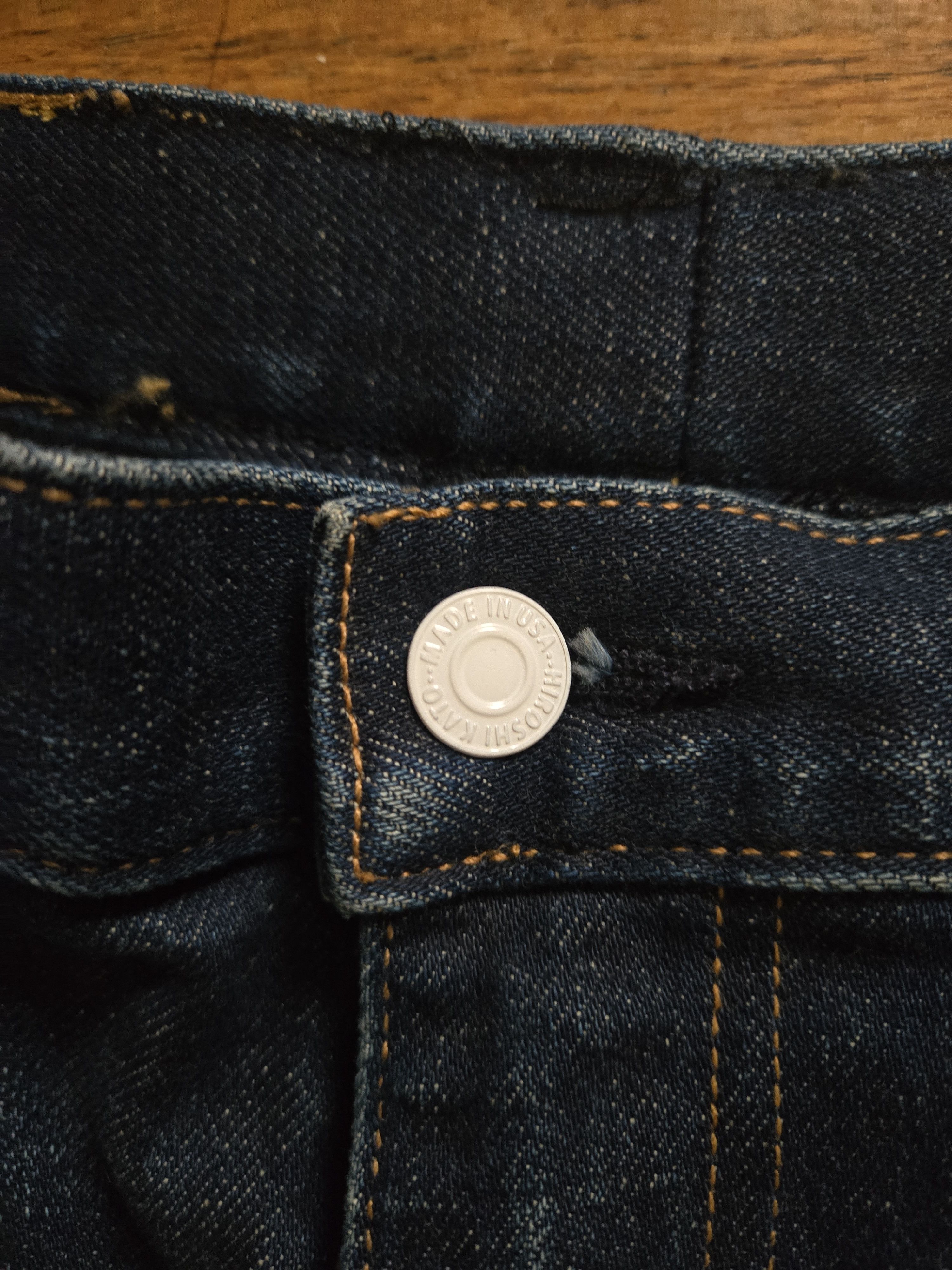 KATO Kato by Hiroshi Kato 32 Pen Slim Jett wash Denim jeans Size US 32 / EU 48 - 2 Thumbnail