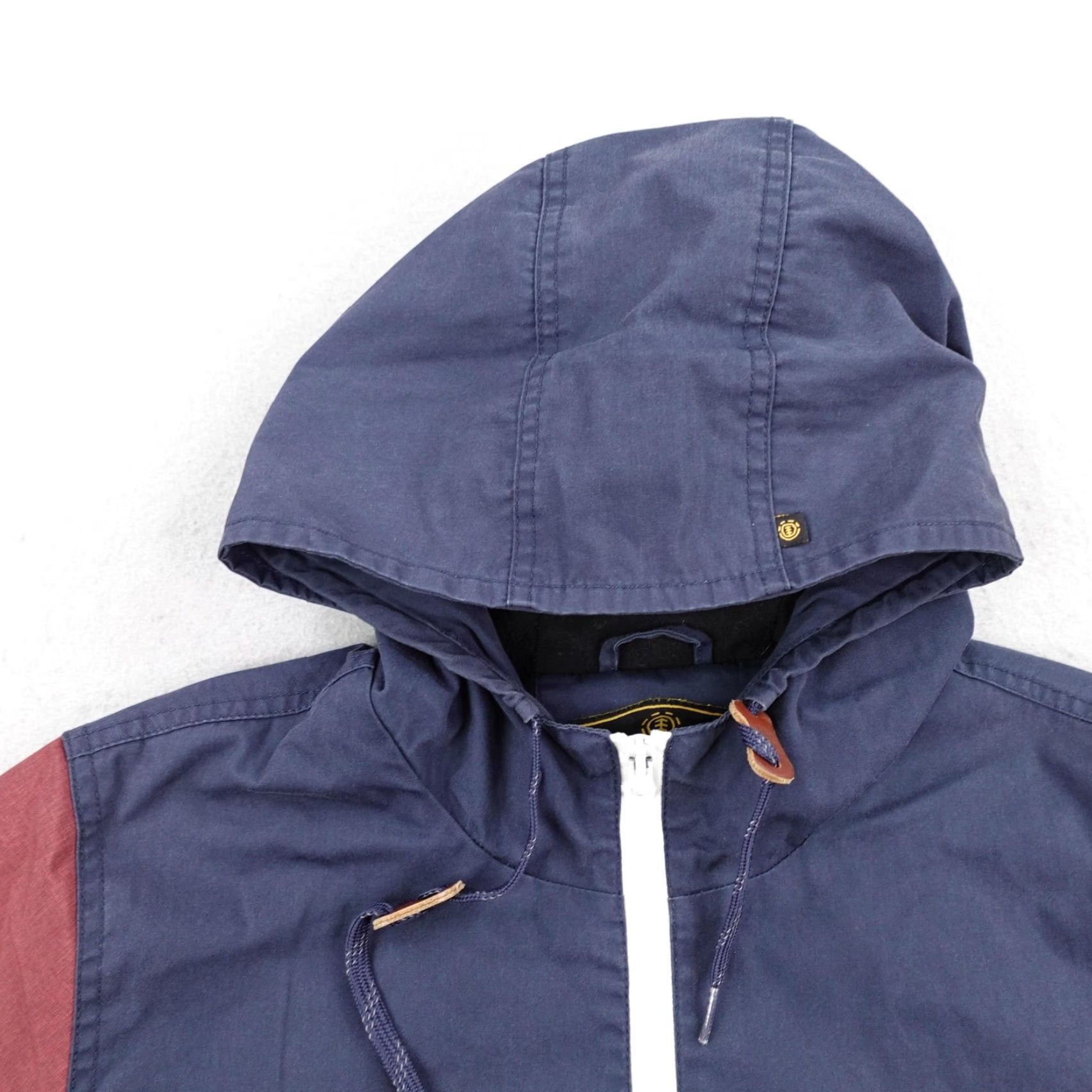 Element Element Wolfeboro Jacket Mens Medium Blue Red Fleece Lined Coat Full Zip Up Size US M / EU 48-50 / 2 - 2 Thumbnail