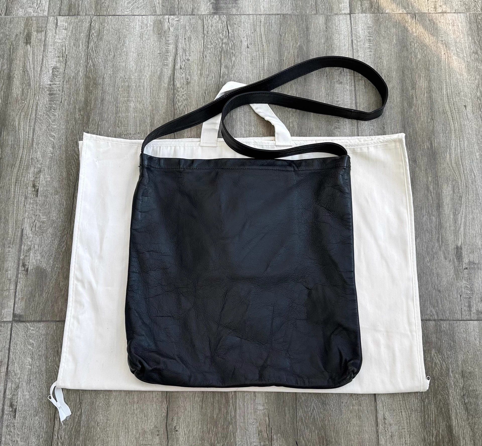 Vintage VISVIM RECORD BAG DMGD IT VEG.H black good cond no acc Size ONE SIZE - 2 Thumbnail