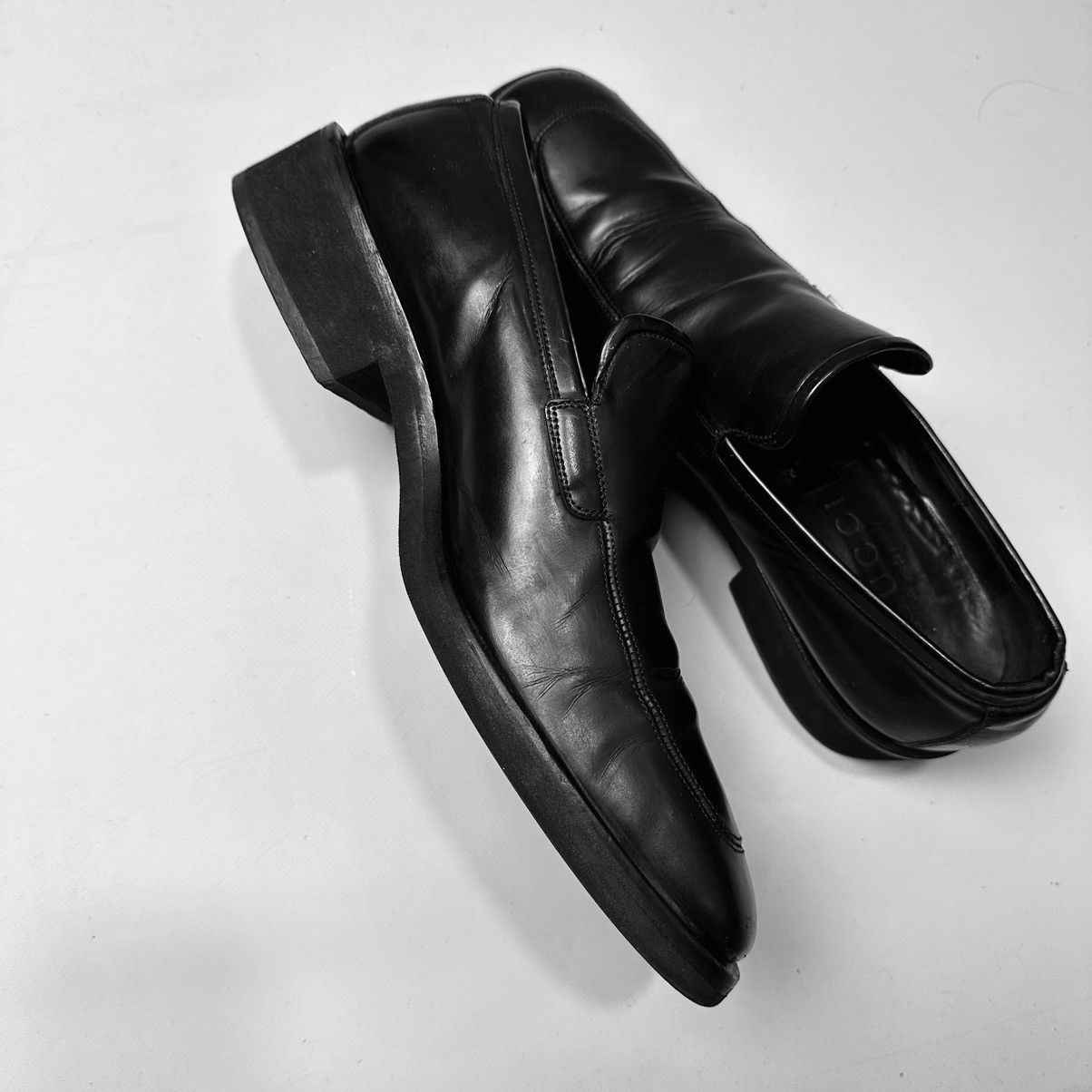 Gucci Gucci UGLY officecore vinatge Loafers Black Size US 10 / EU 43 - 14 Thumbnail